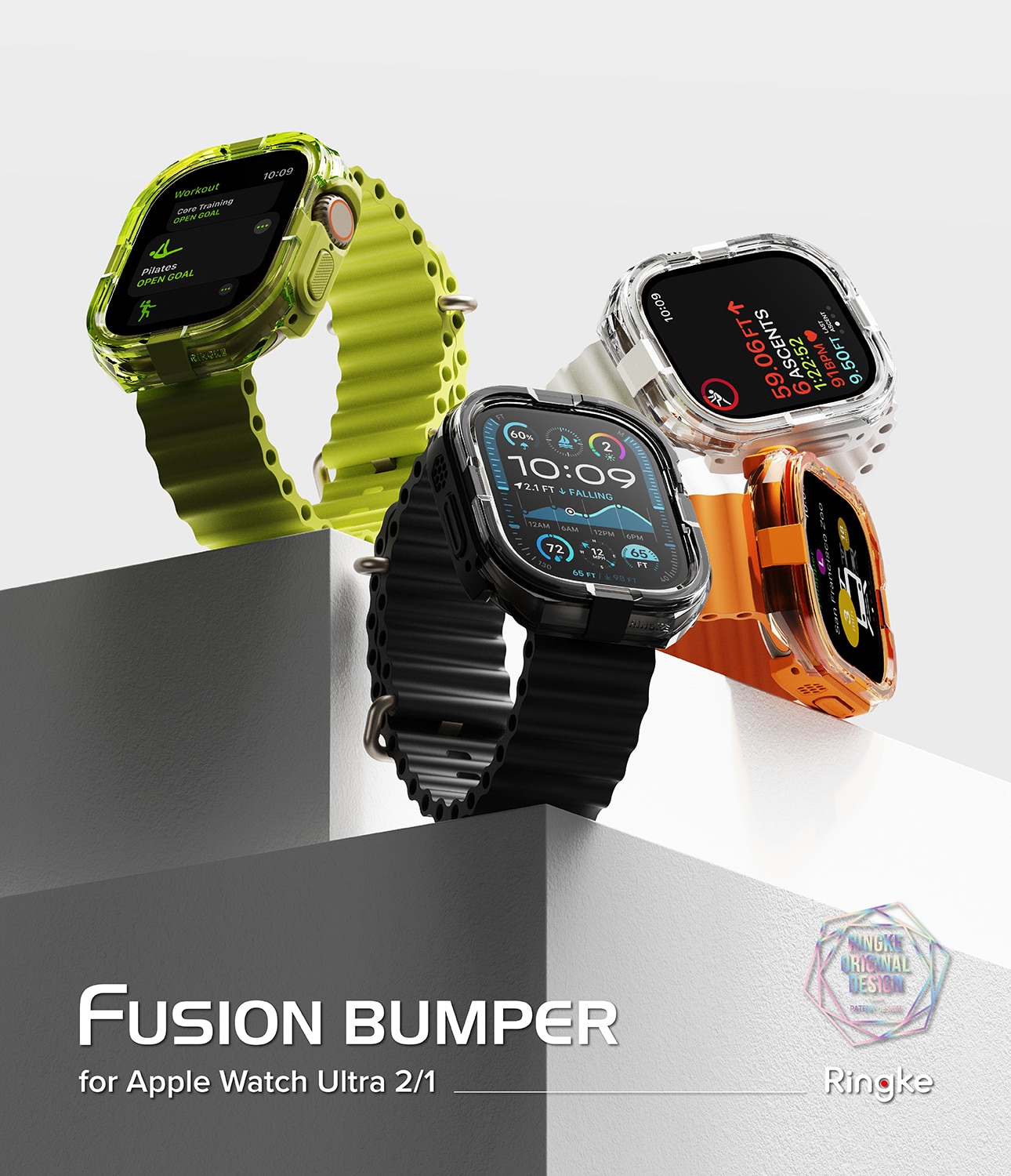 Fusion Bumper  Apple Watch Ultra 49mm 2nd Gen Black