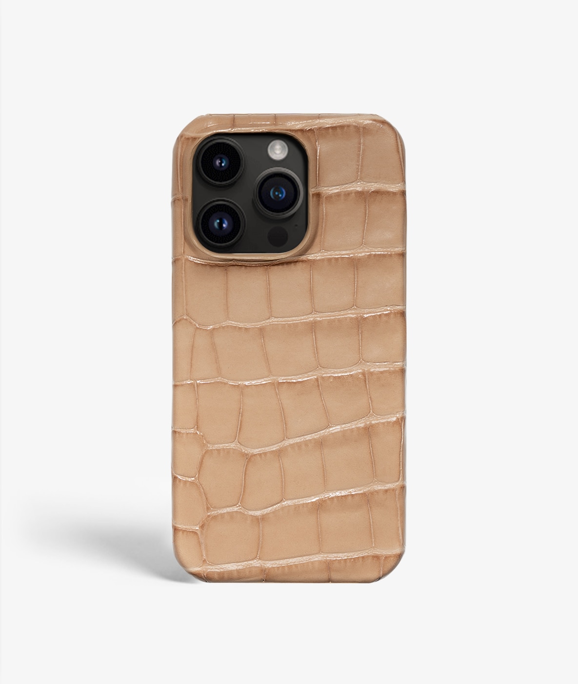 Deksel iPhone 13 Pro Croco Sand