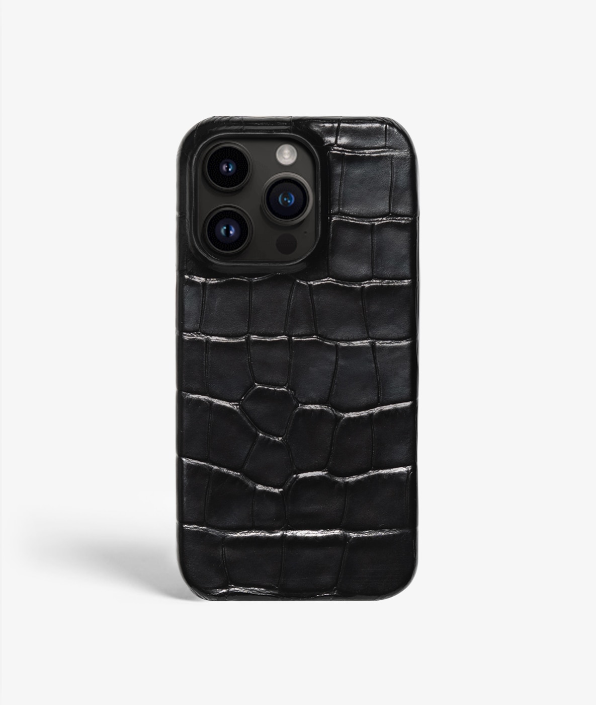 Deksel iPhone 13 Pro Croco Black