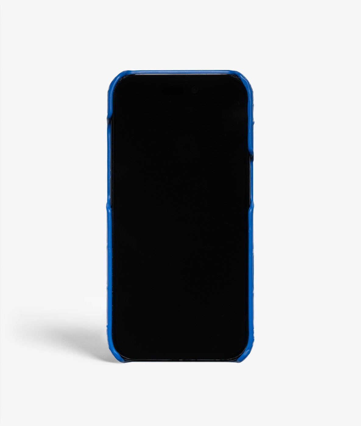 Deksel iPhone 14 Pro Croco Blue