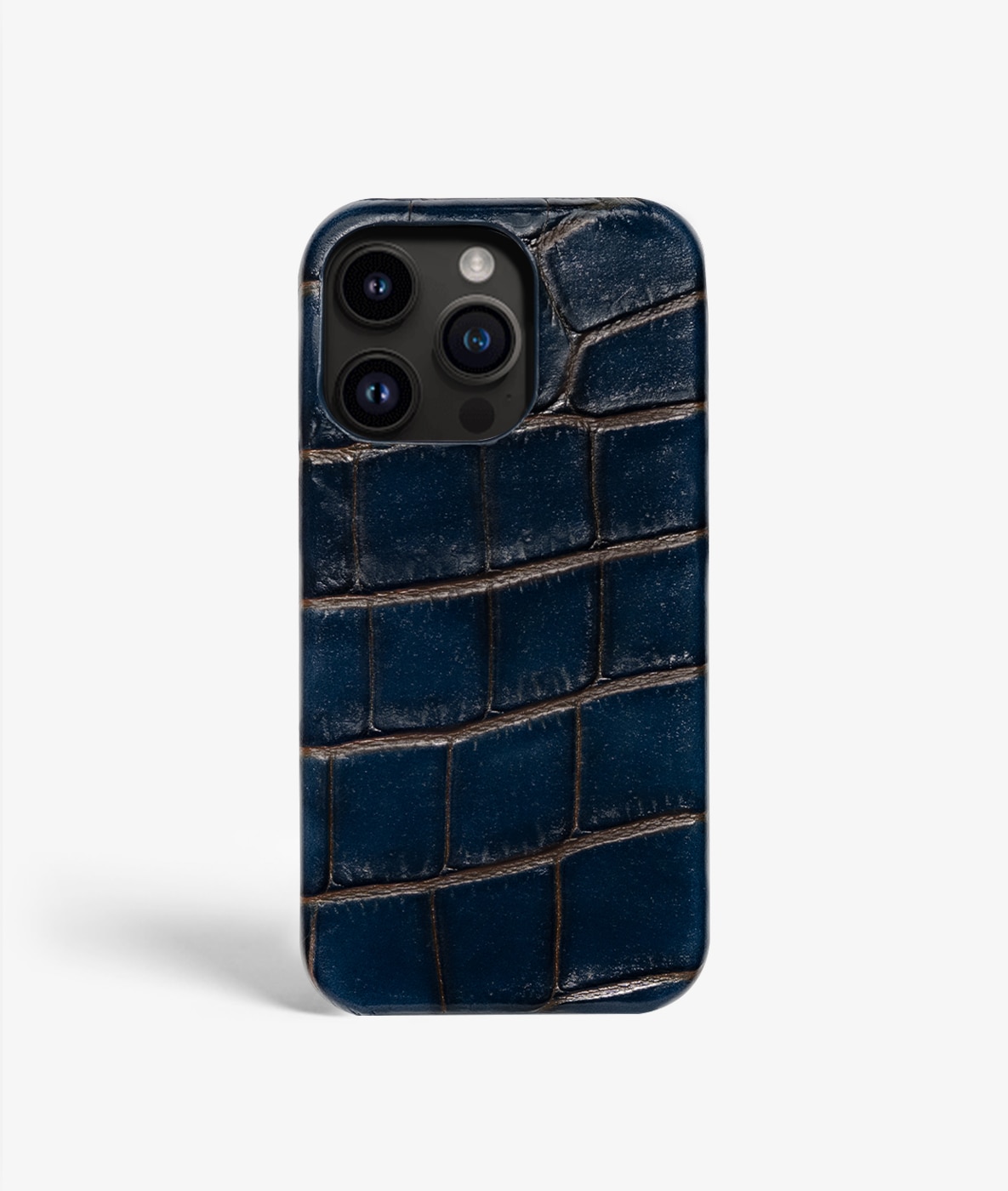 Deksel iPhone 13 Pro Croco Blue