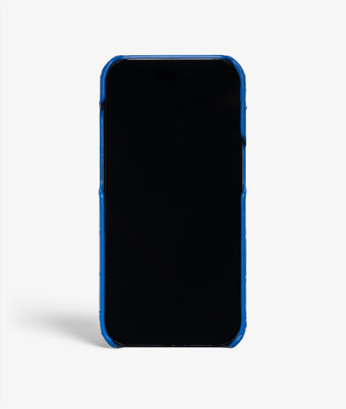 Deksel iPhone 14 Pro Max Croco Blue