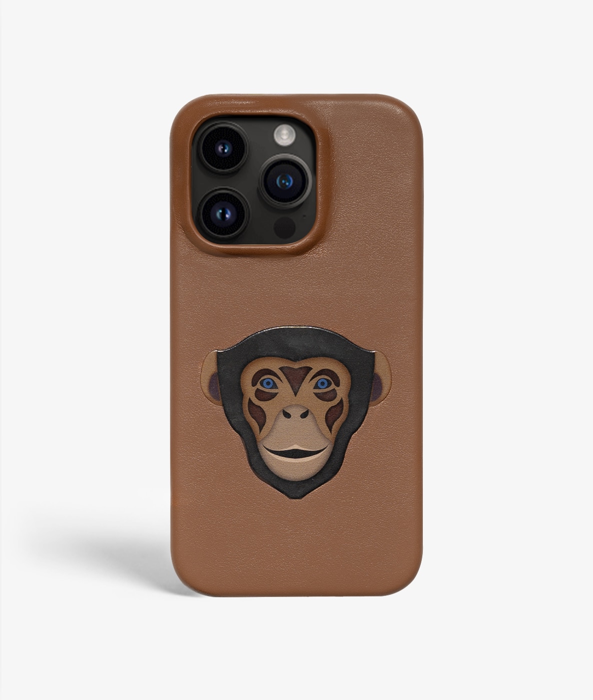 Deksel iPhone 14 Pro Max Monkey Brown