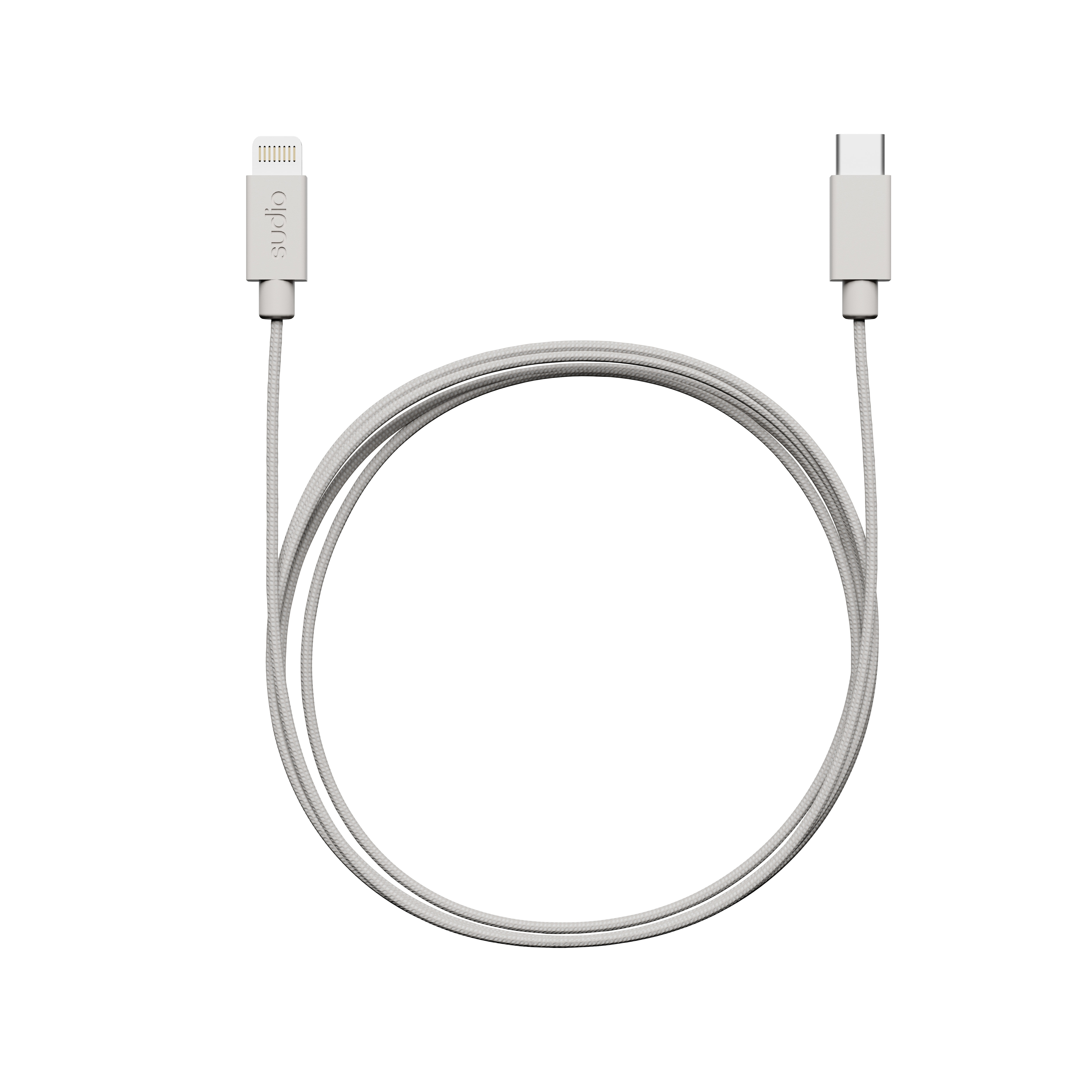 C1-L Ladekabel USB-C til Lightning 1.8 m Hvit