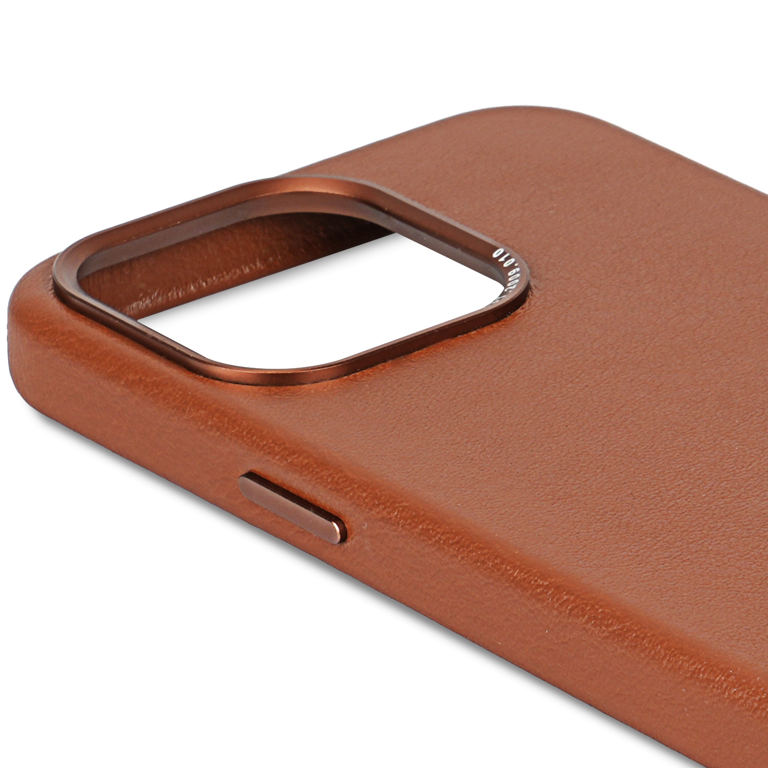 Leather Back Cover iPhone 15 Pro Max Tan