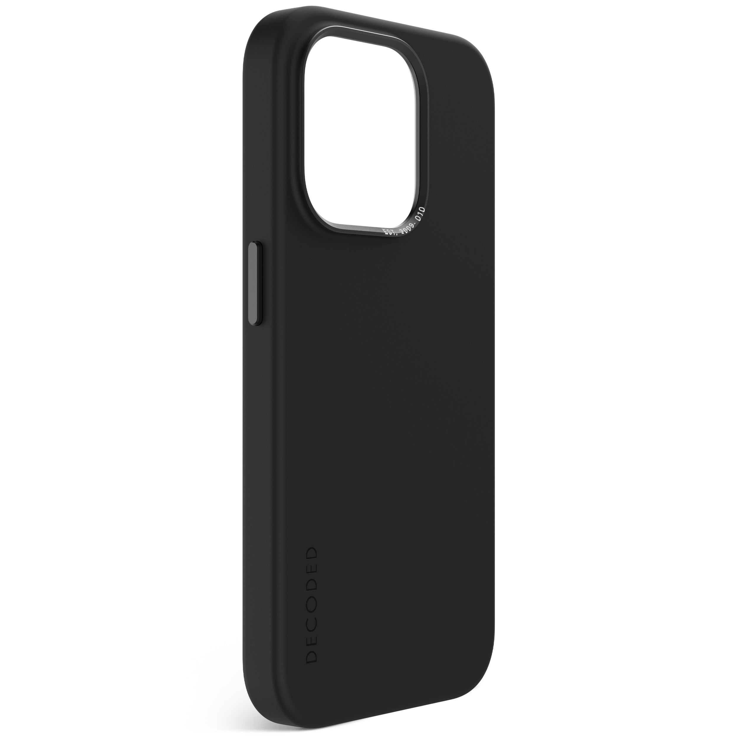 AntiMicrobial Silicone Back Cover iPhone 15 Pro Max Graphine