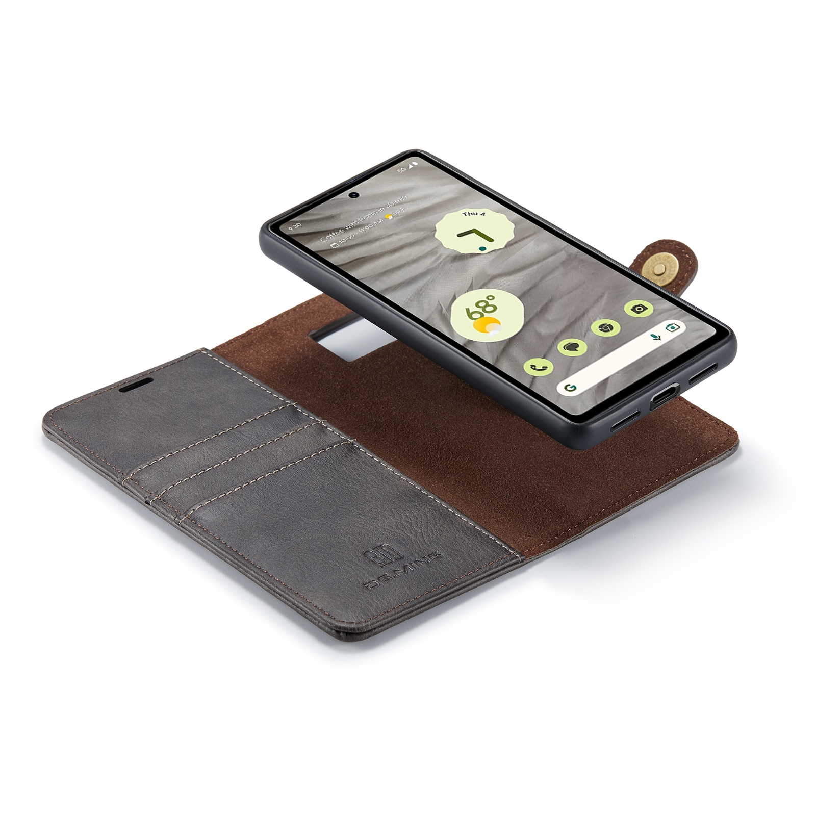 Magnet Wallet Google Pixel 7a Brown