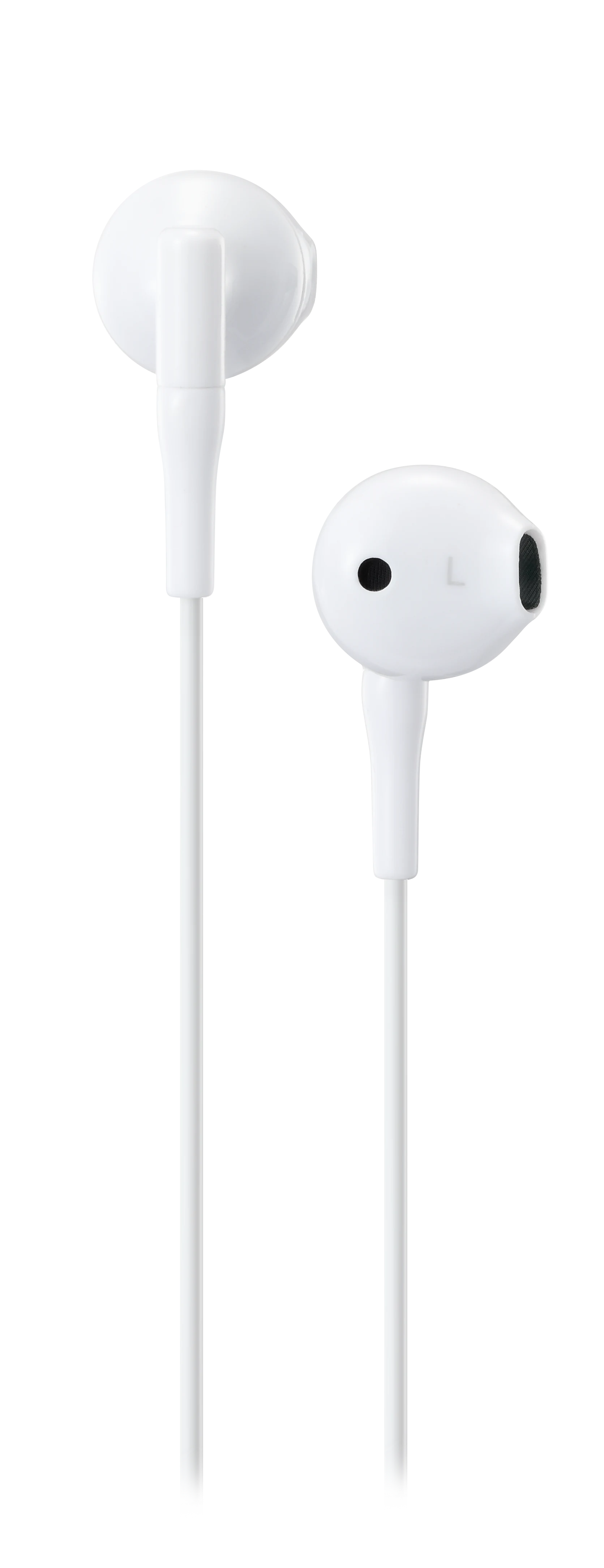 Semi-in-ear hodetelefoner 3.5mm hvit