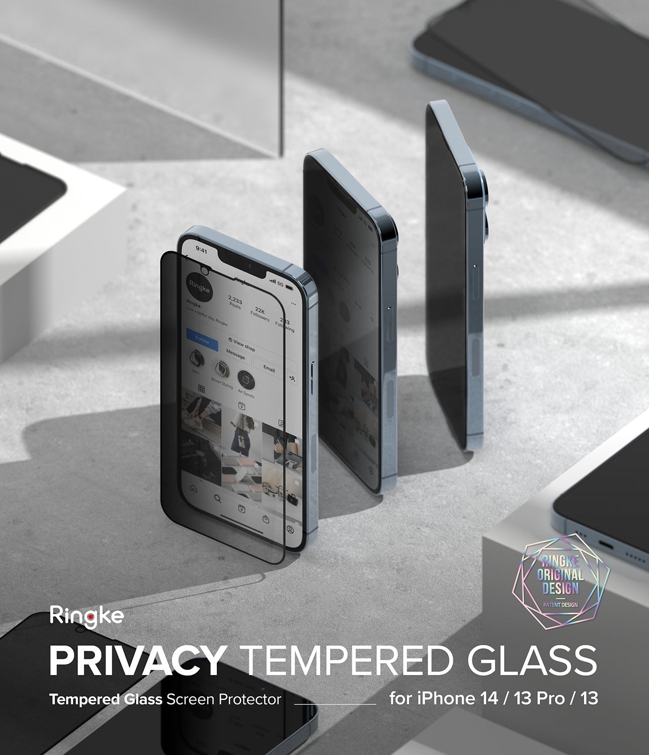 Privacy Screen Protector Glass iPhone 13 Pro