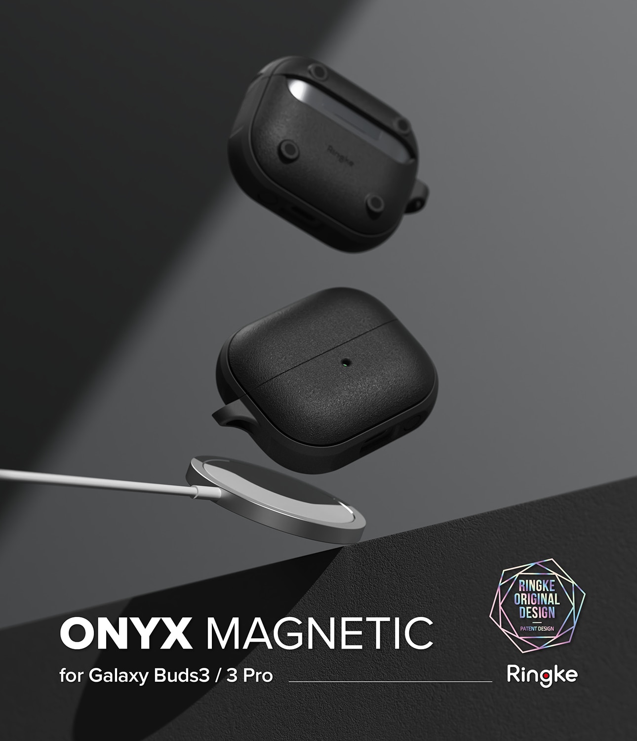 Onyx Magnetic Case Samsung Galaxy Buds 3 Pro Black