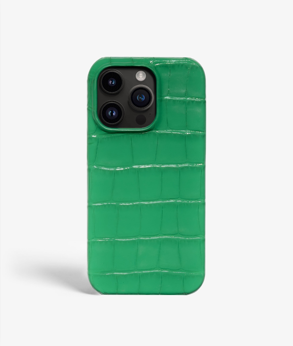 Deksel iPhone 14 Pro Croco Green