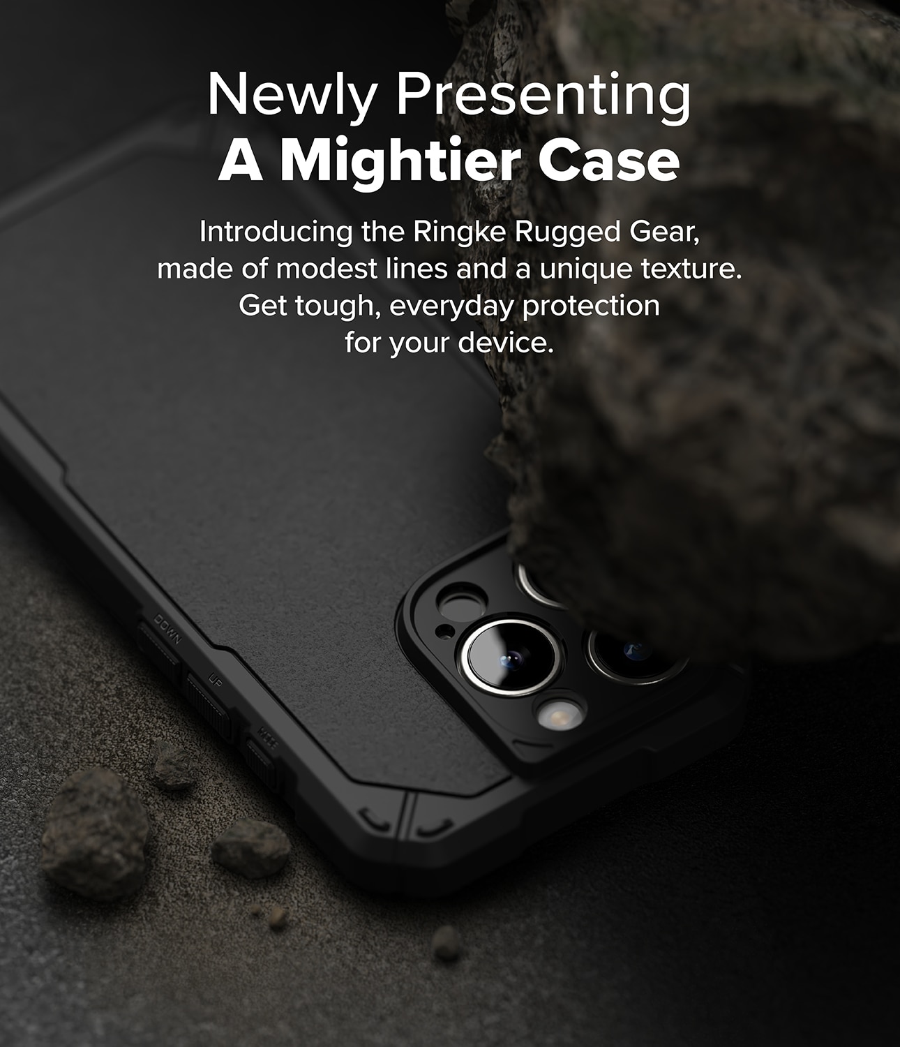 Rugged Gear Magnetic Case iPhone 16 Pro Max Black