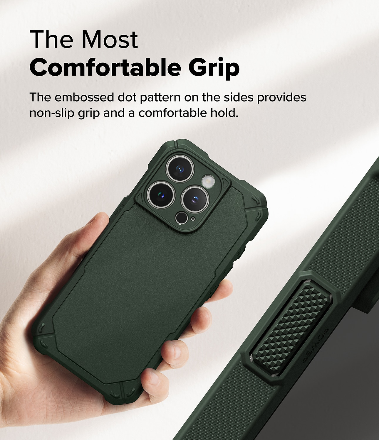 Rugged Gear Magnetic Case iPhone 16 Pro Max Dark Green