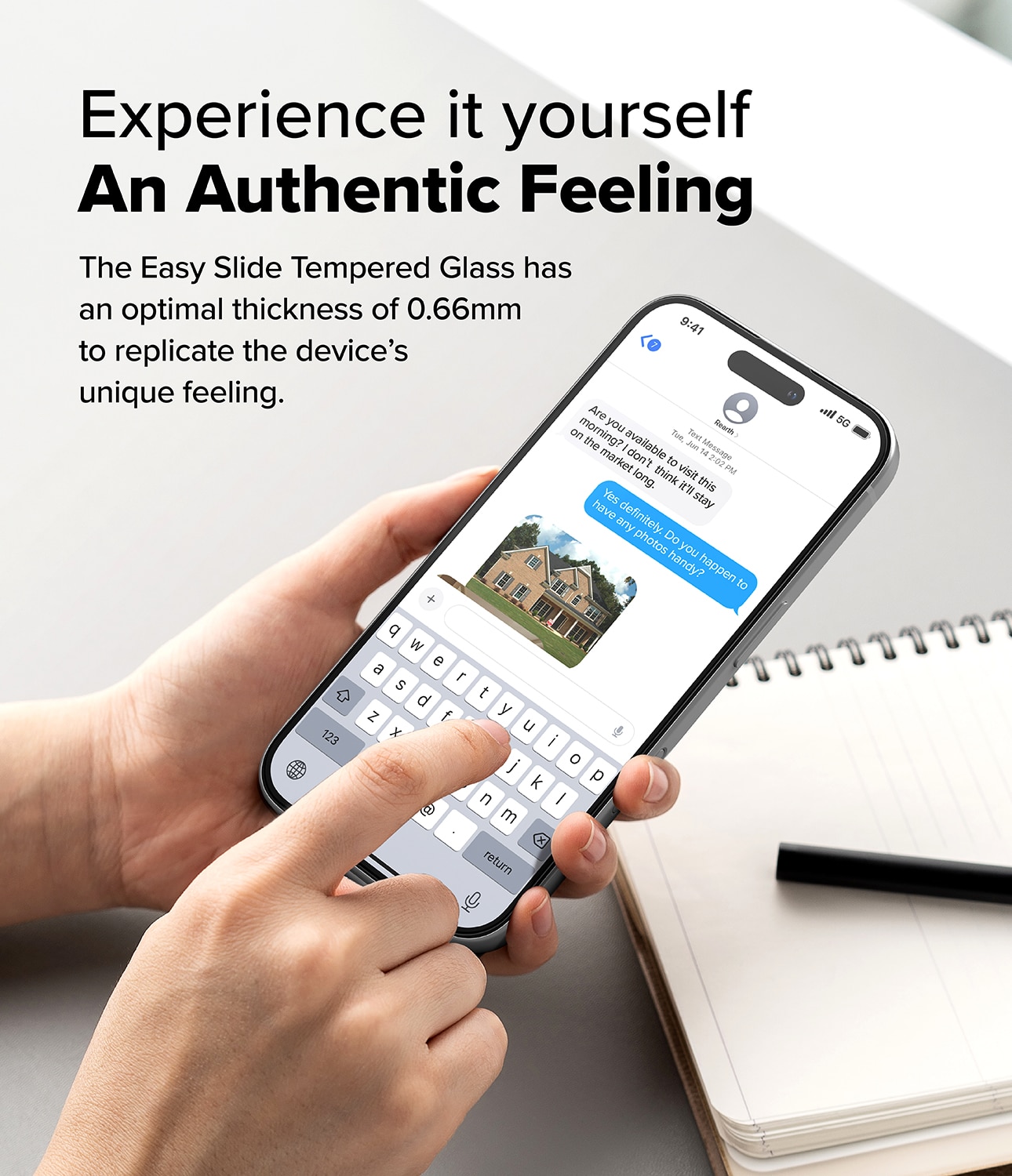 Easy Slide Glass (2-pack) iPhone 15 Plus