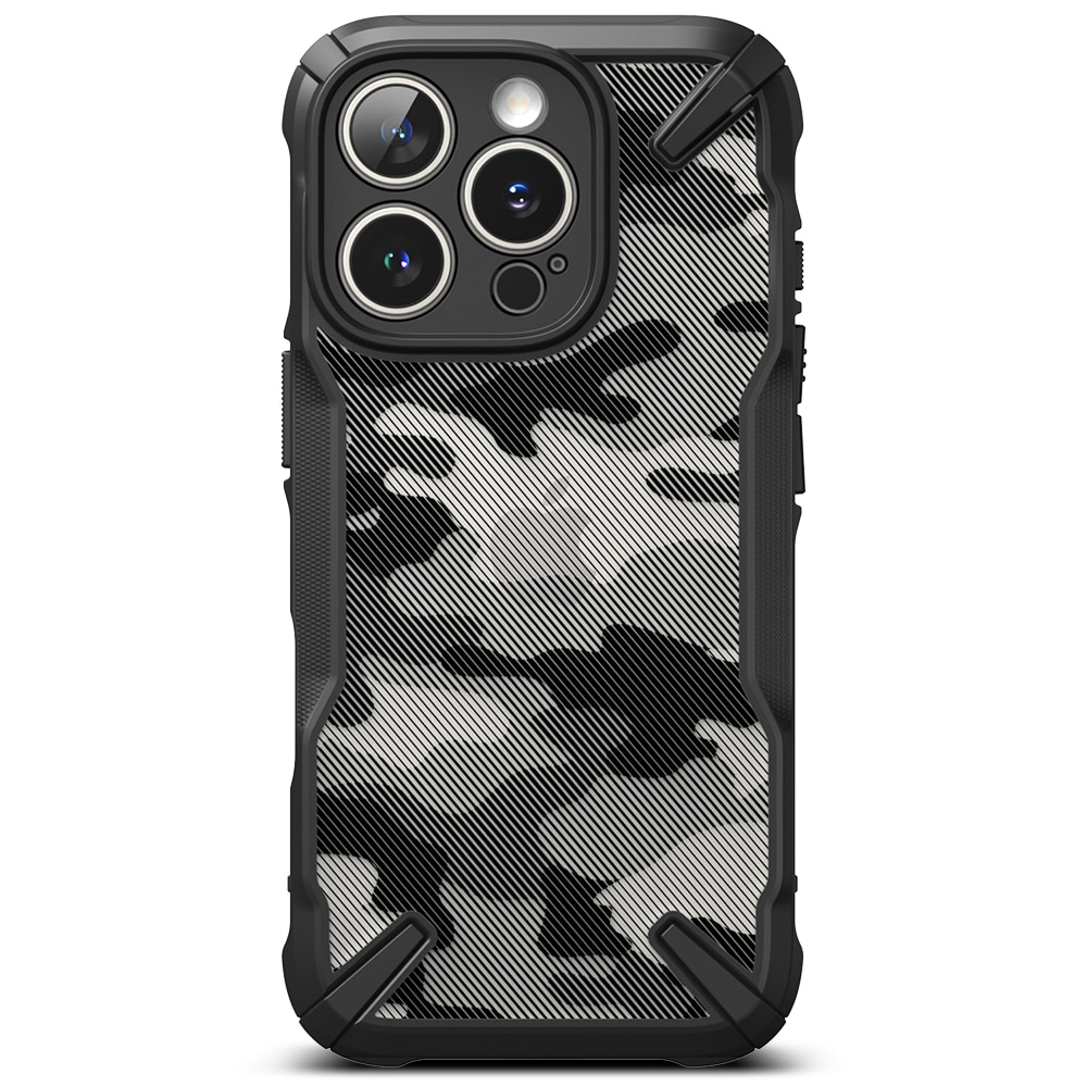 Fusion X Case iPhone 16 Pro Max Camo Black