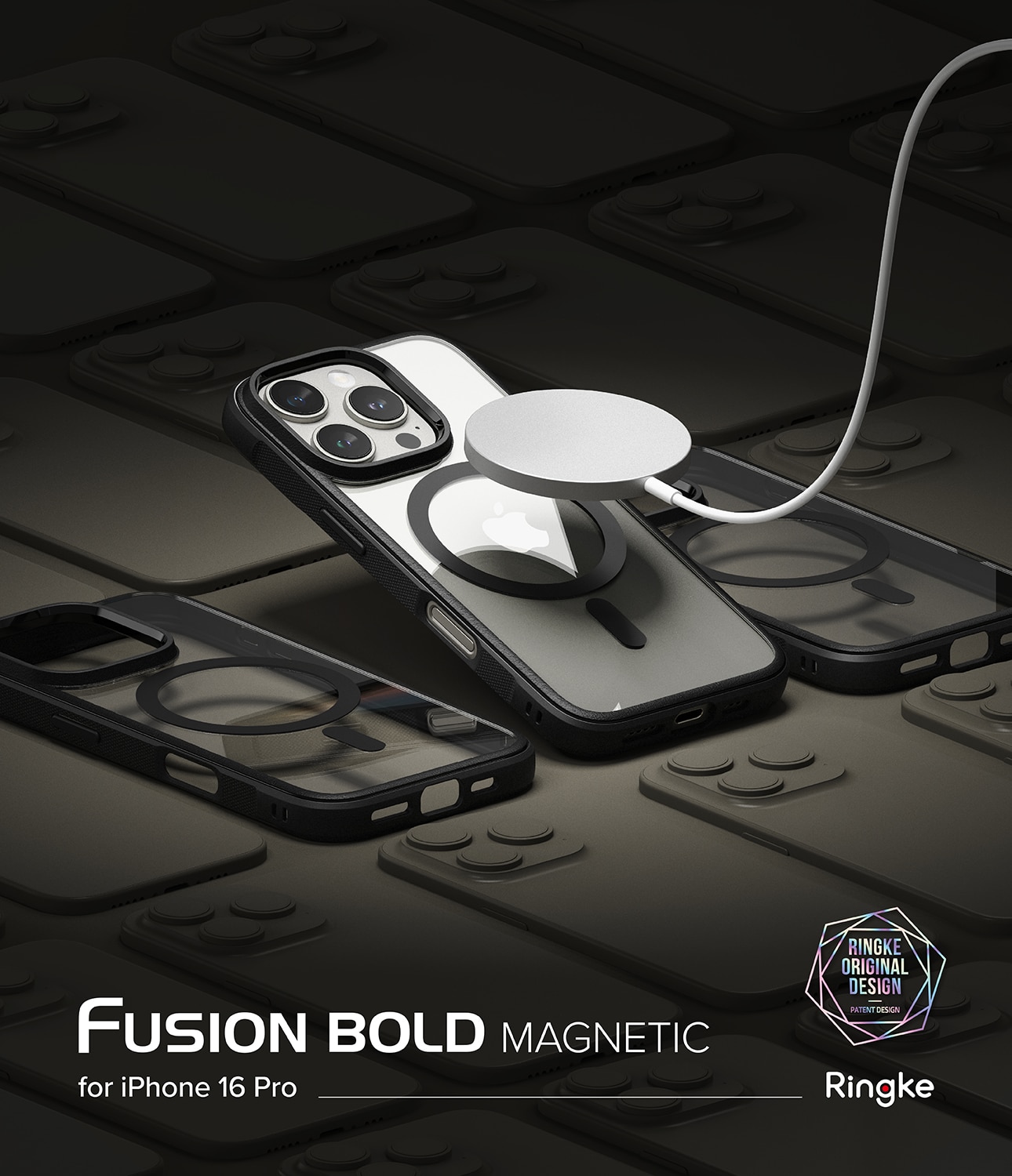 Fusion Bold Magnetic MagSafe Case iPhone 16 Pro Black