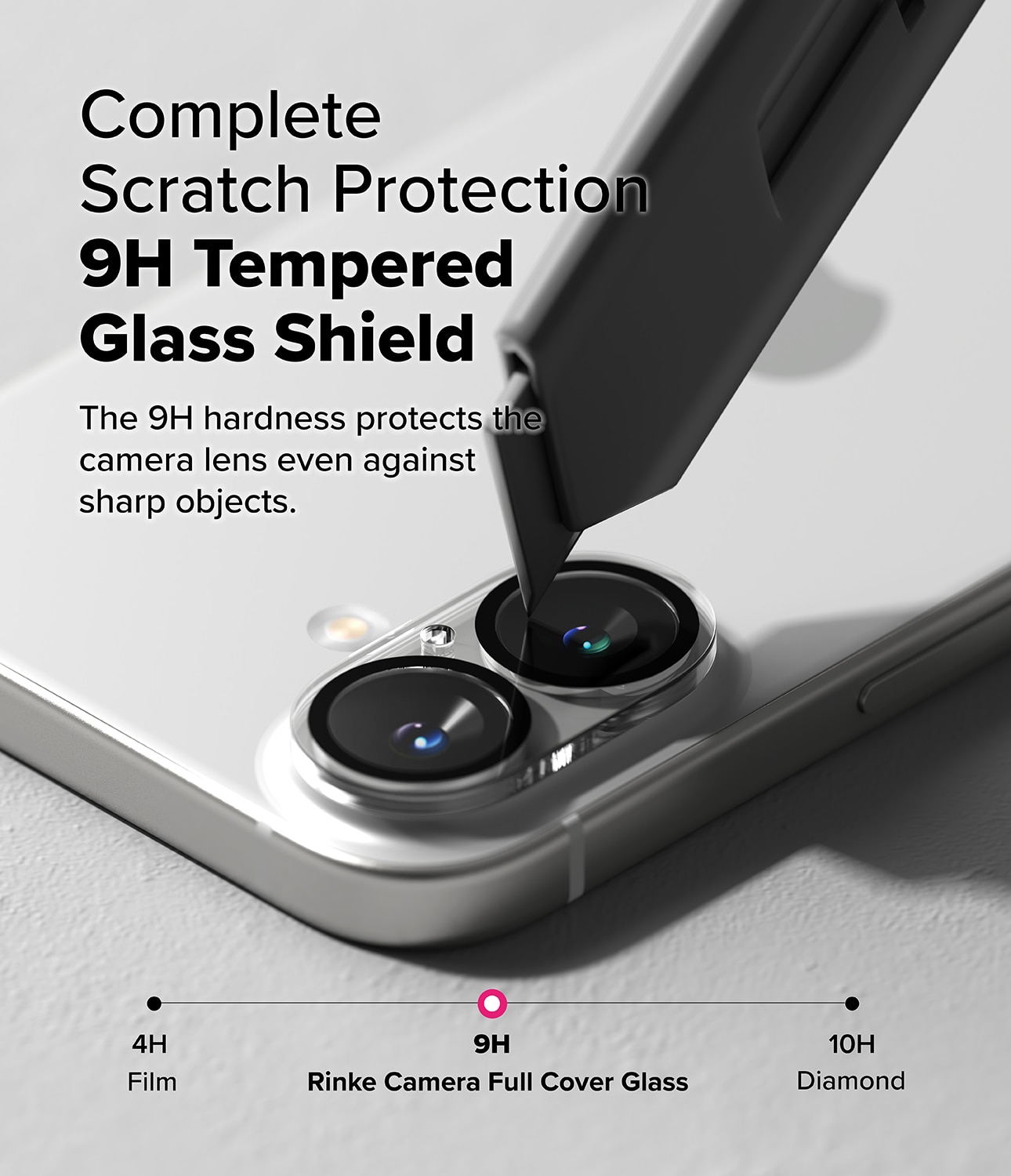 Camera Protector Glass iPhone 16 (2-pack)