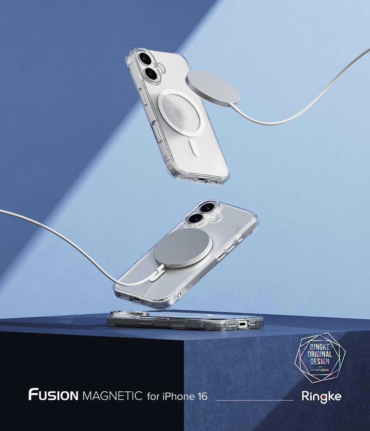 Fusion Magnetic Case iPhone 16 Matte Clear