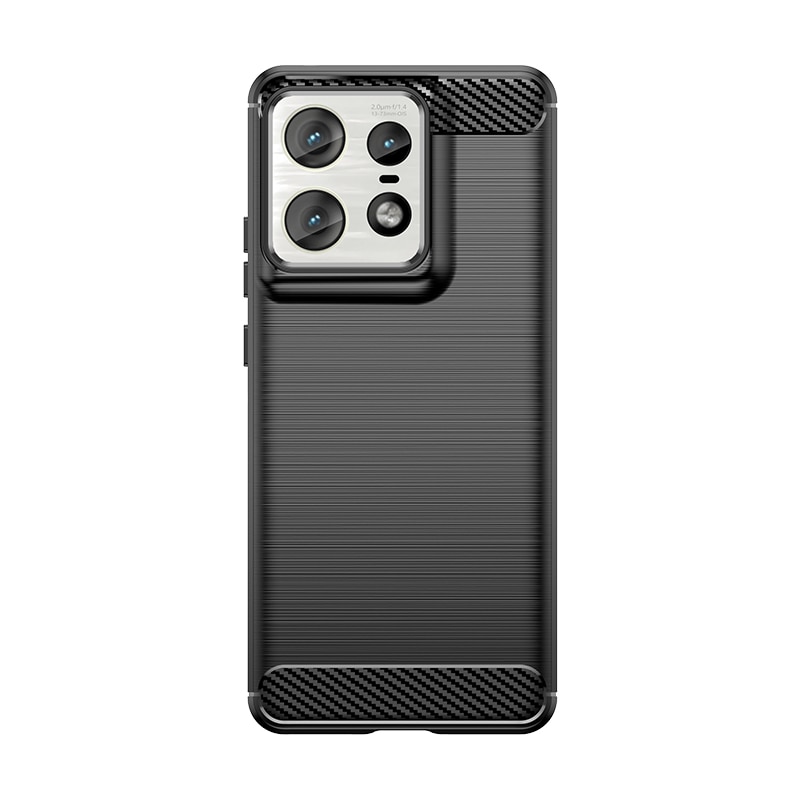 Motorola Edge 50 Pro Deksel TPU Brushed Black