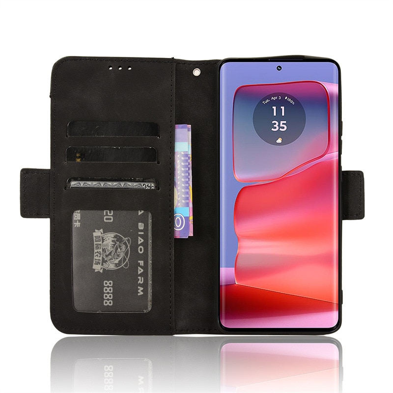 Multi Lommebokdeksel Motorola Edge 50 Pro svart