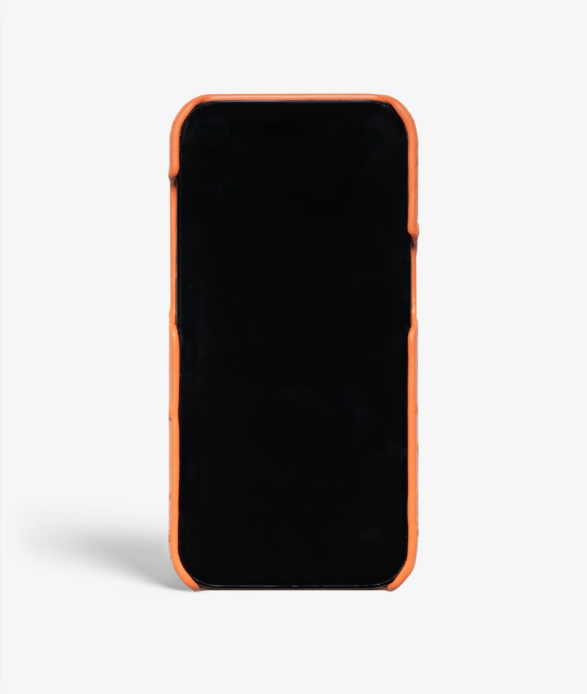 Deksel iPhone 14 Pro Max Ostrich Orange