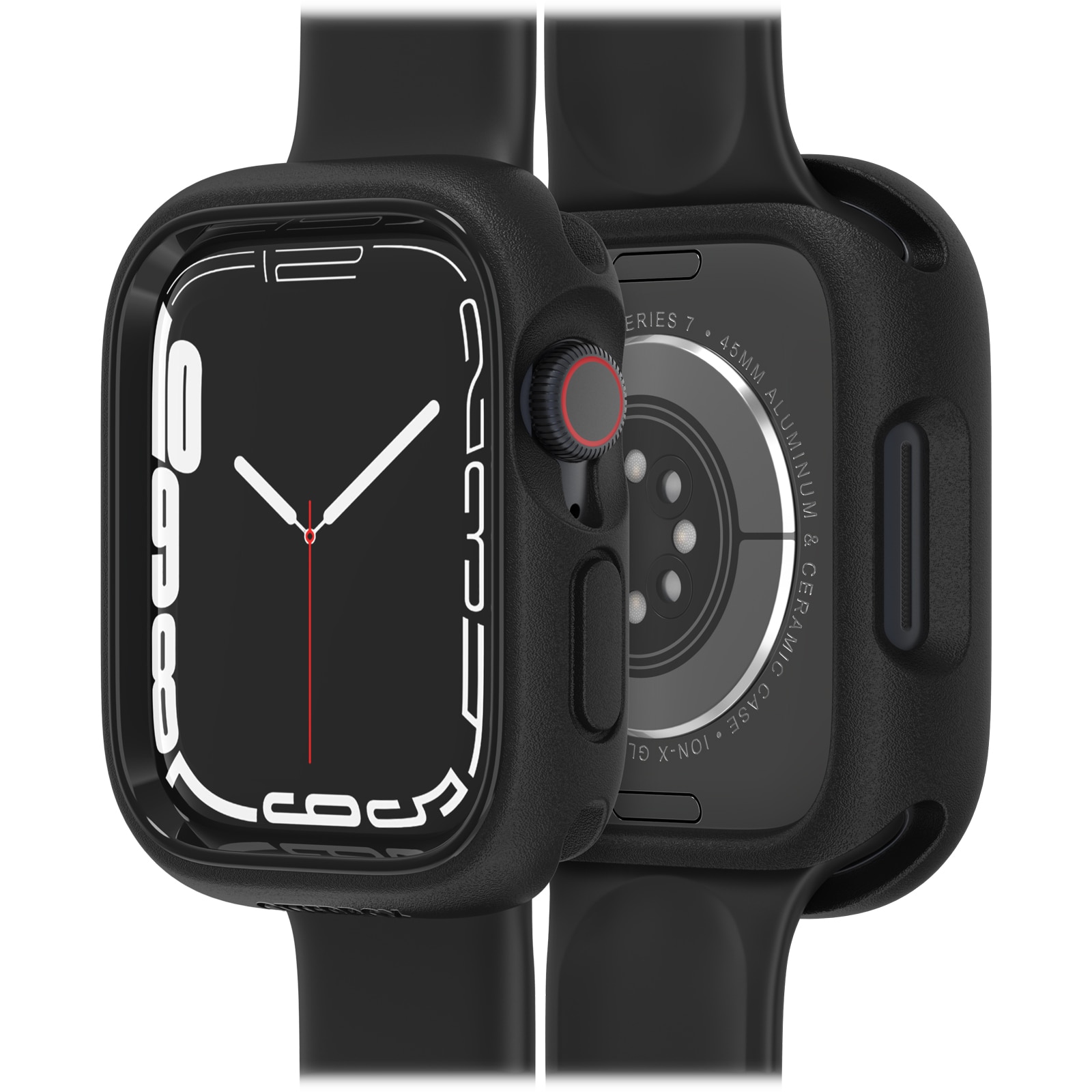 Exo Edge Deksel Apple Watch 45mm Series 8 svart