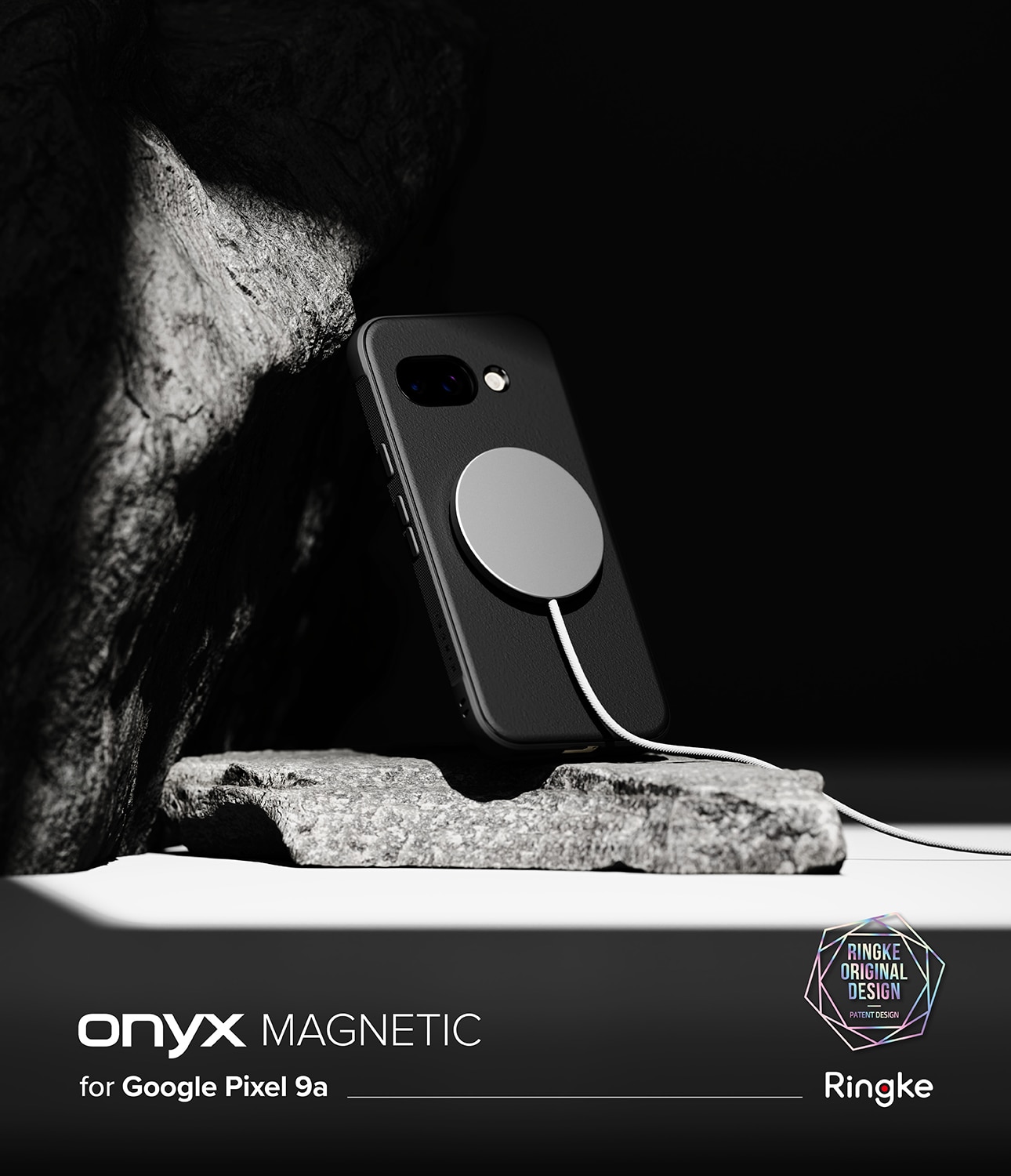 Onyx Magnetic Case Google Pixel 9a Black