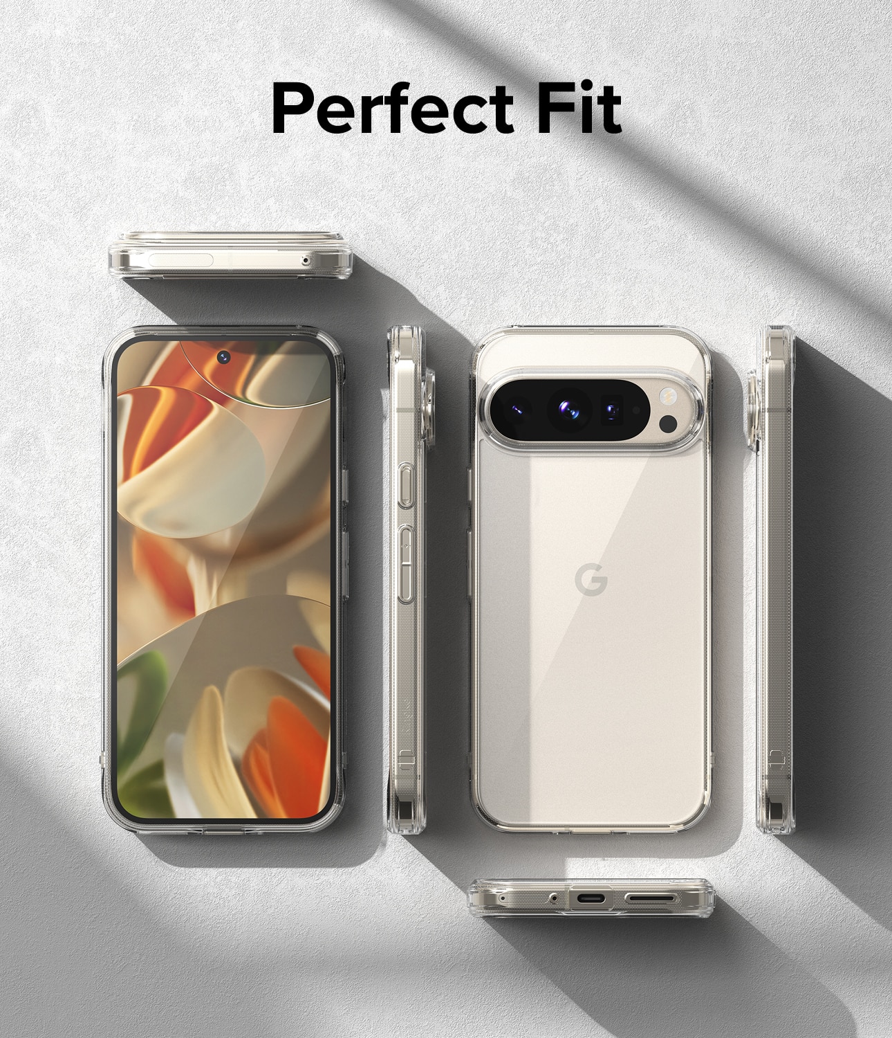 Fusion Case Google Pixel 9 Pro XL Gjennomsiktig