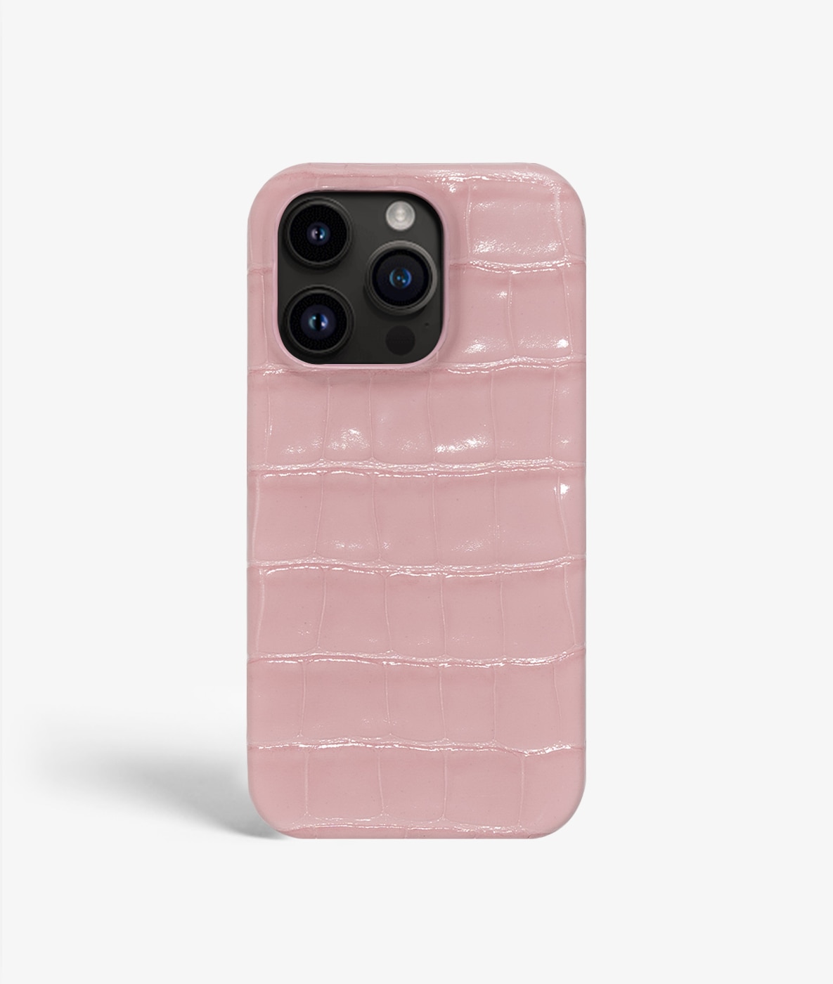 Deksel iPhone 14 Pro Croco Pink