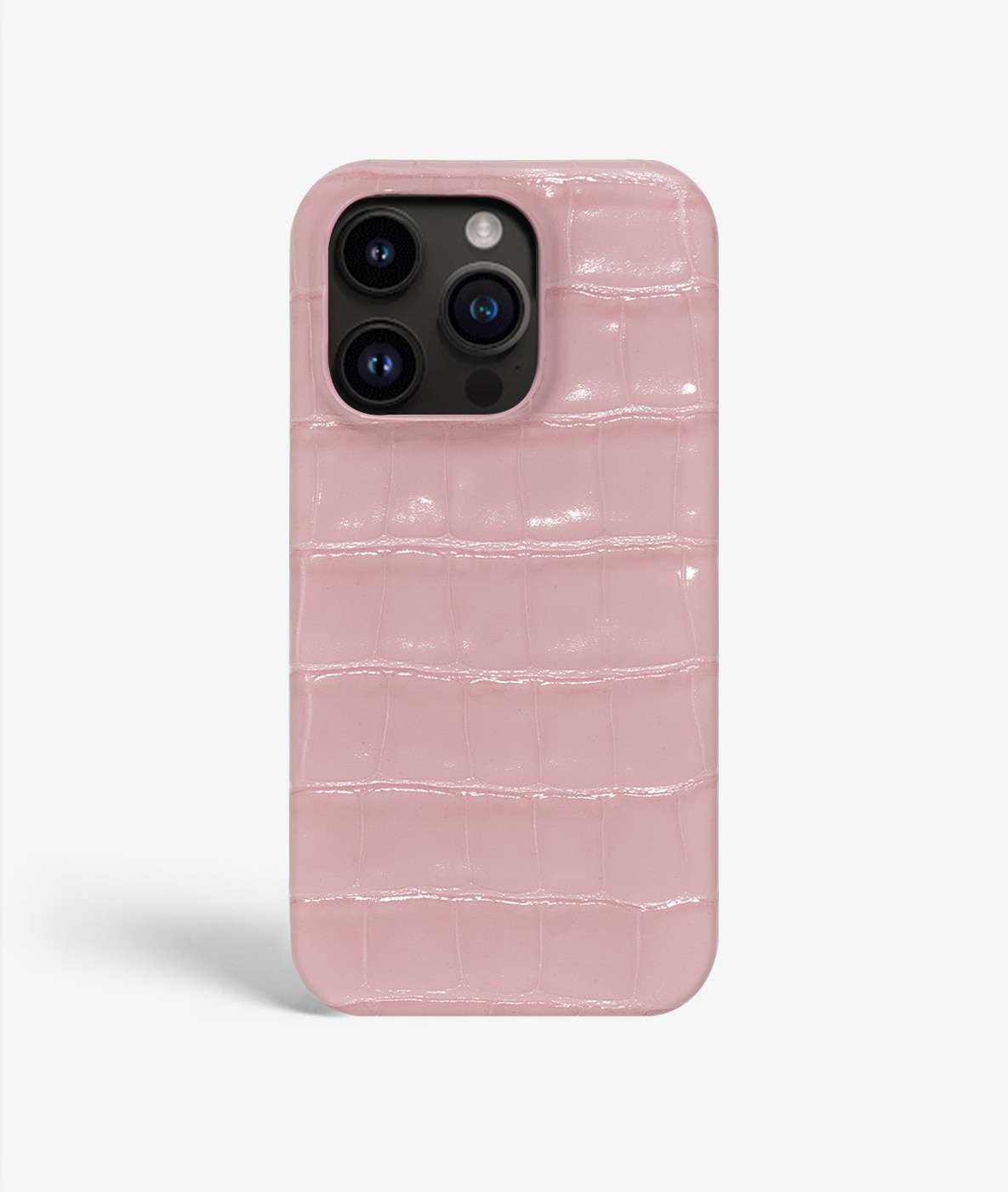 Deksel iPhone 14 Pro Max Croco Pink