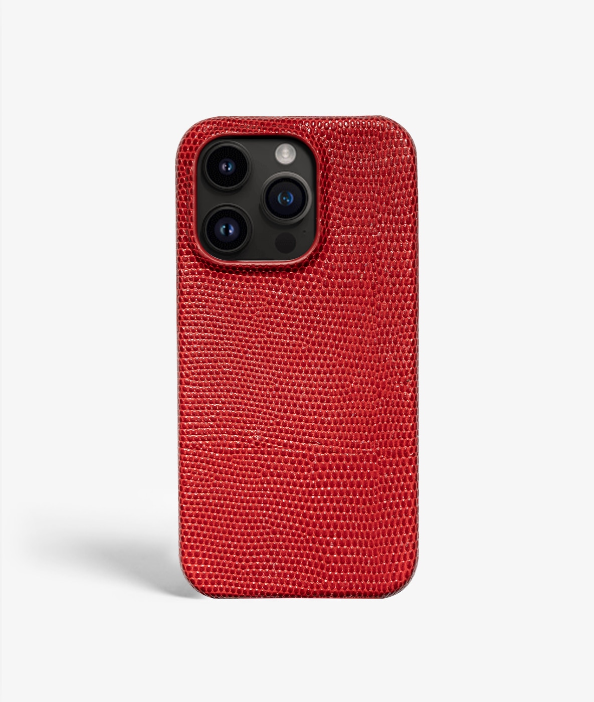 Deksel iPhone 14 Pro Lizard Red