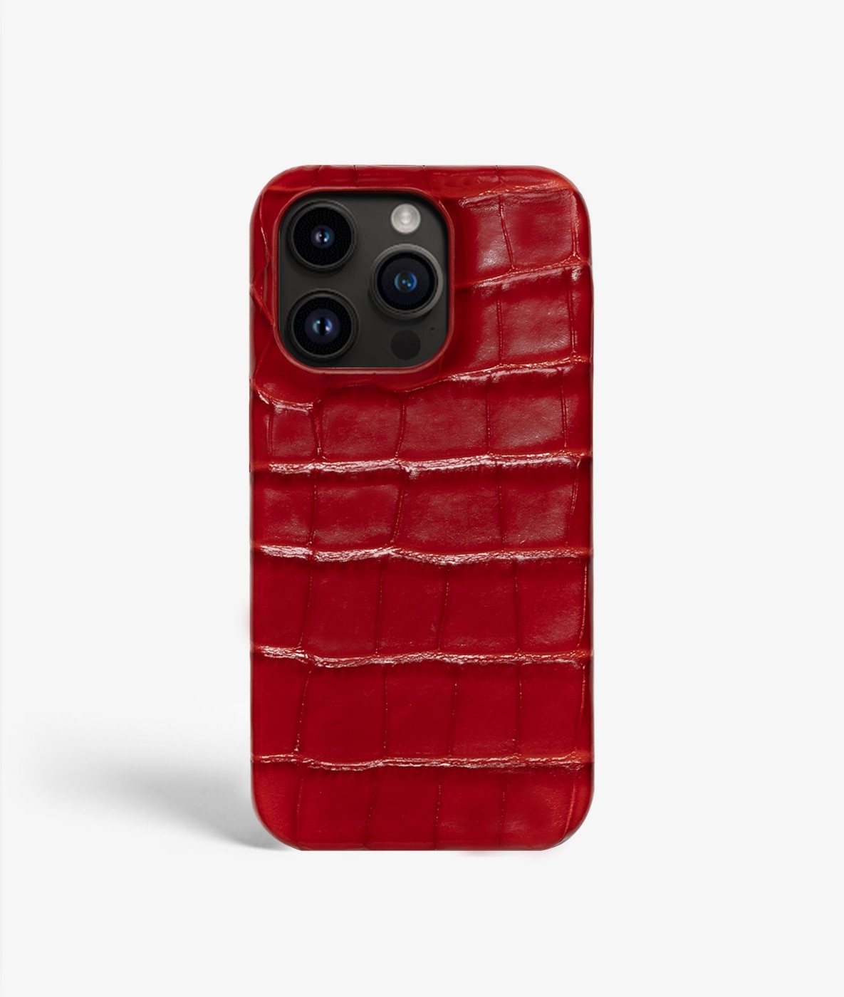 Deksel iPhone 13 Pro Max Croco Red