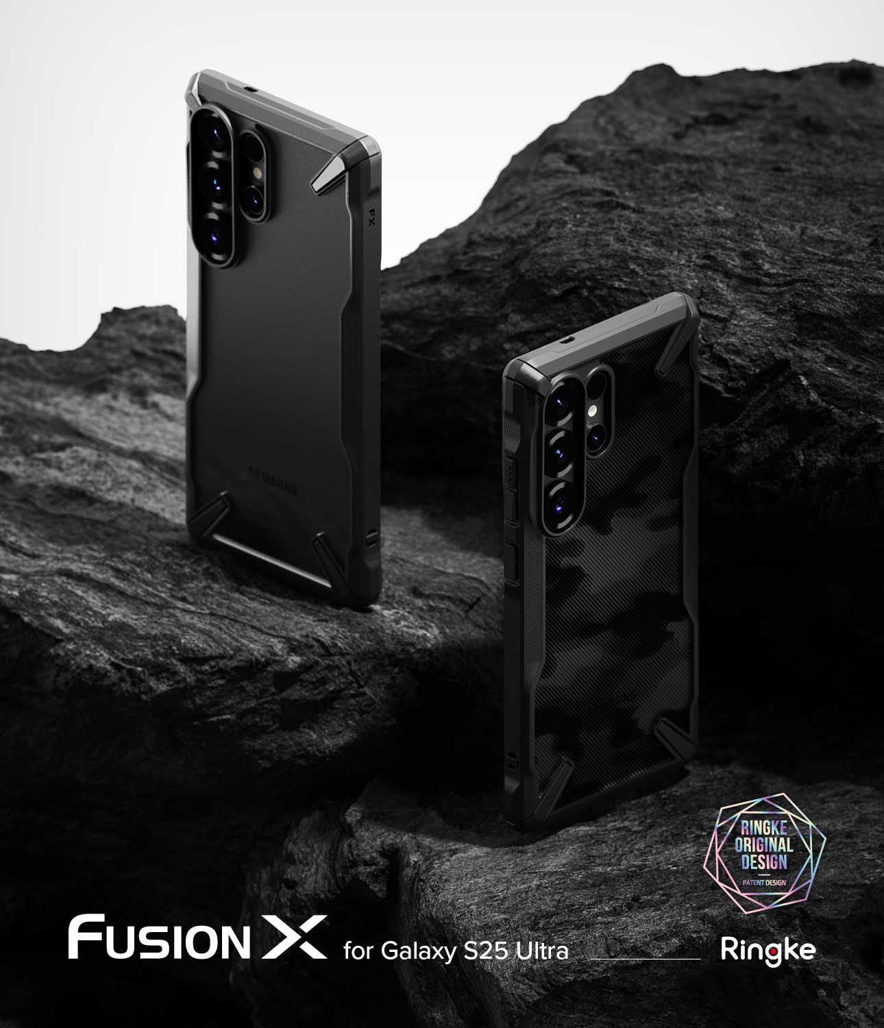 Fusion X Case Samsung Galaxy S25 Ultra Svart