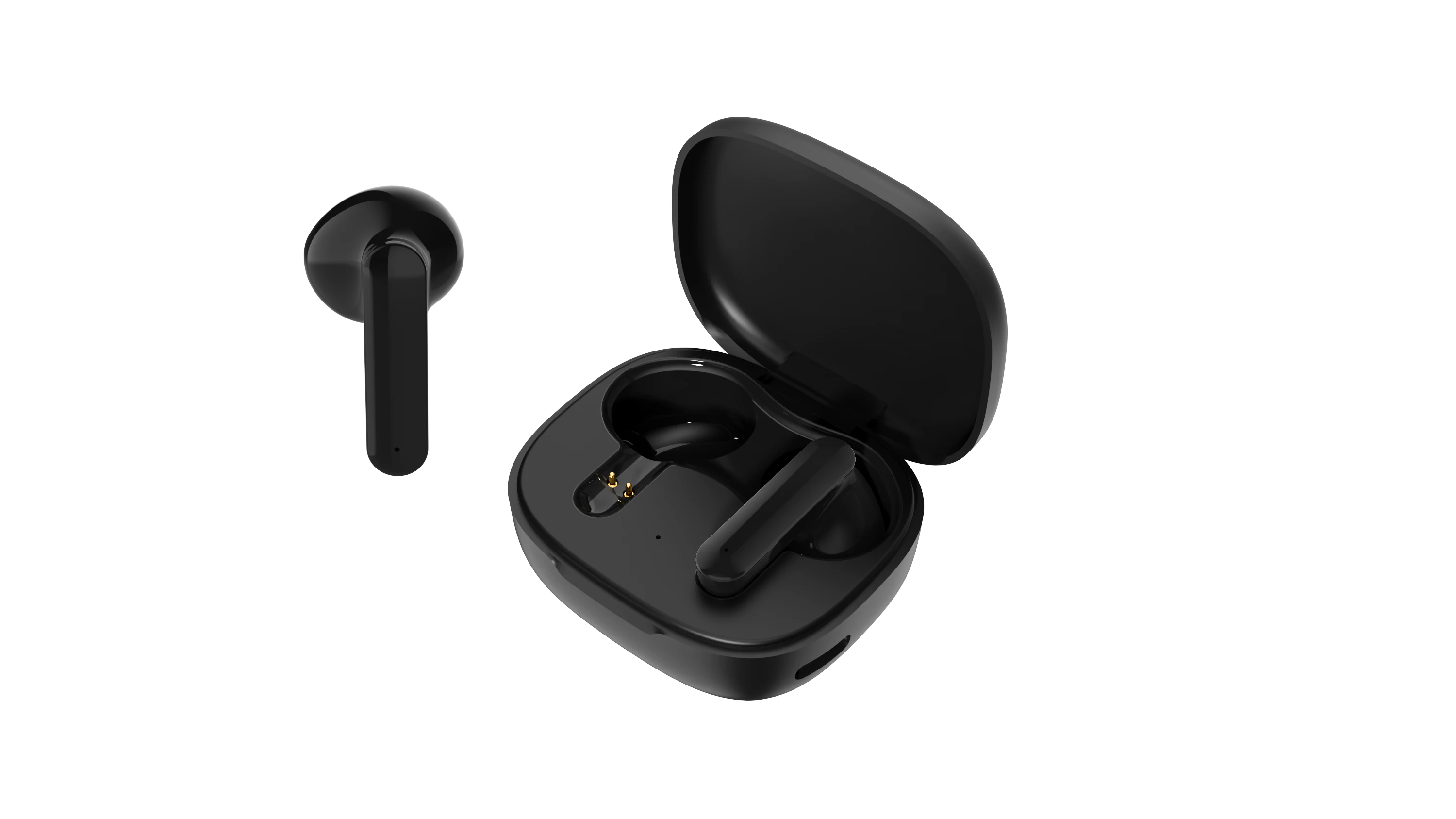 True Wireless in-ear hodetelefoner svart