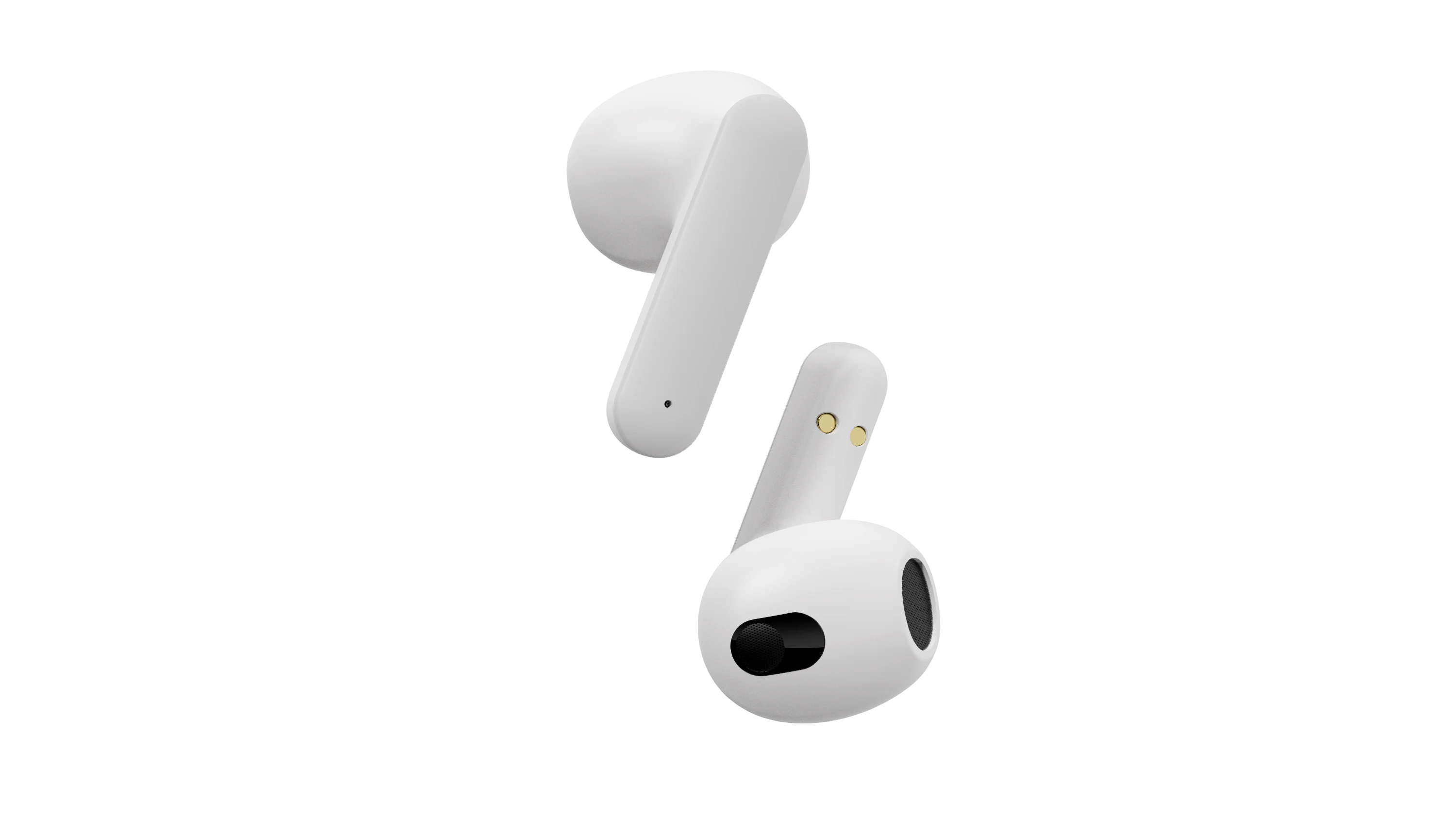 True Wireless in-ear hodetelefoner hvit