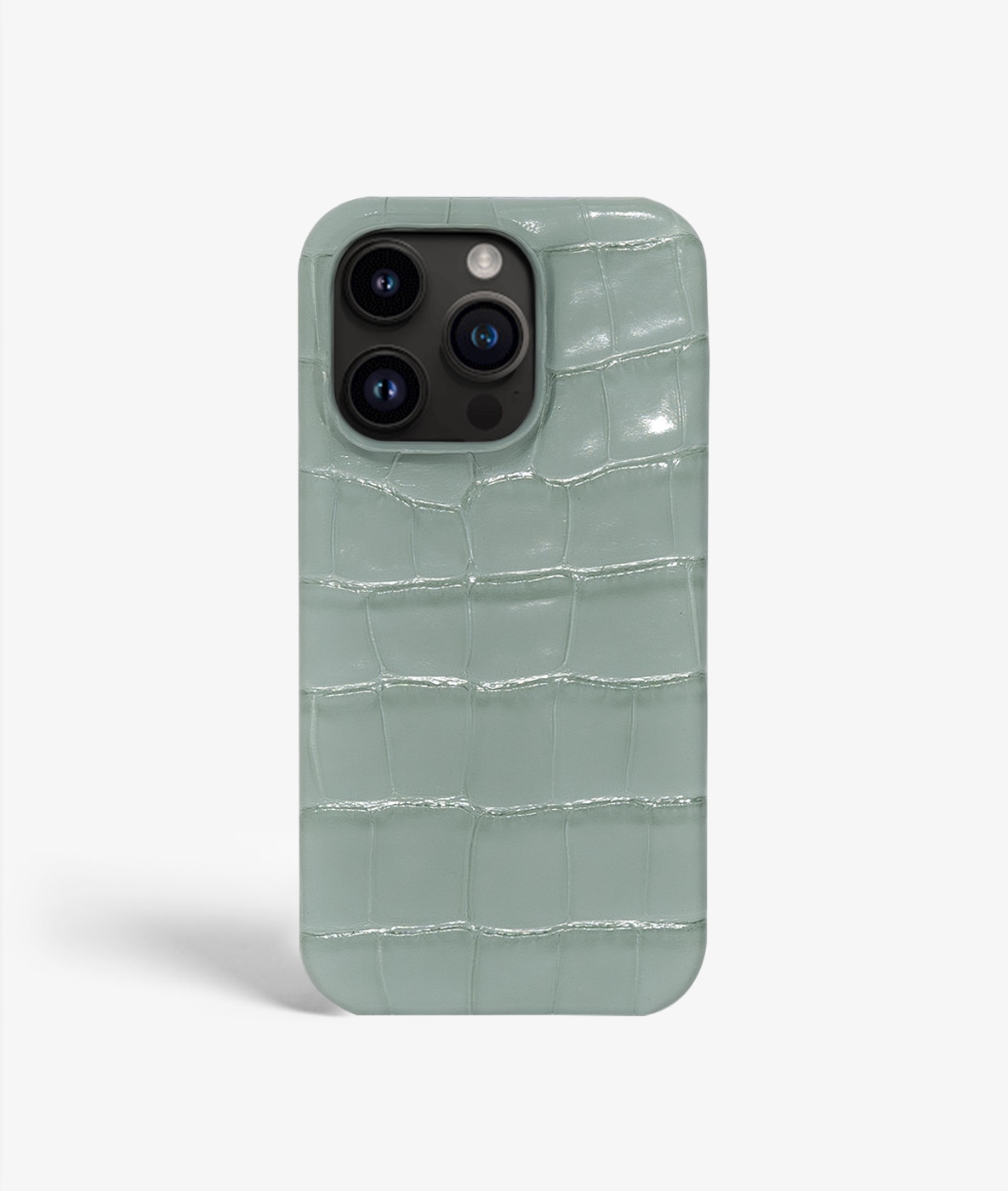 Deksel iPhone 13 Pro Max Croco Teal