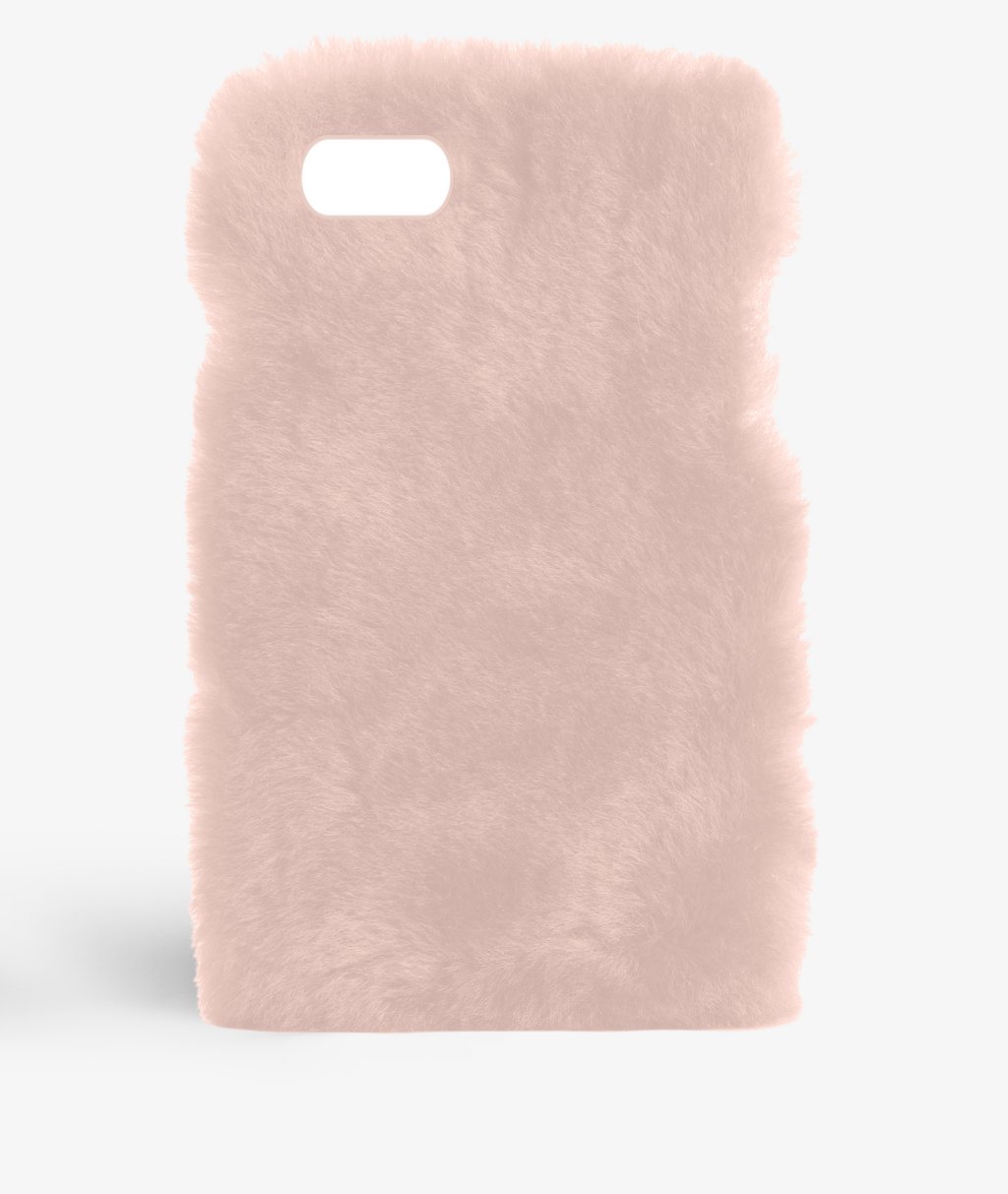 Deksel iPhone 8 Fur Pink