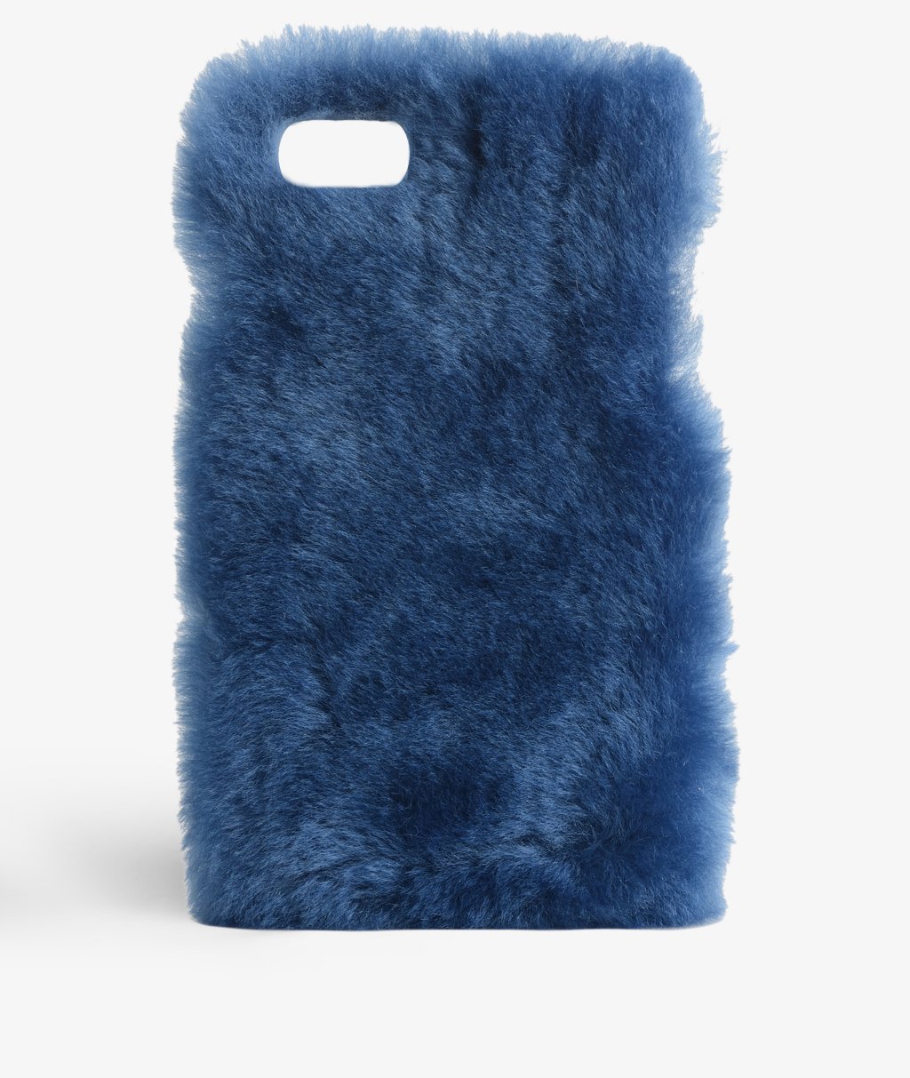 Deksel iPhone 8 Fur Princess Blue