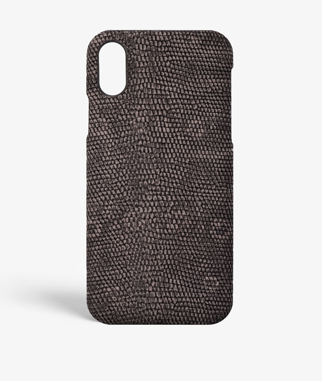 Deksel iPhone X/XS Soft Iguana Mud