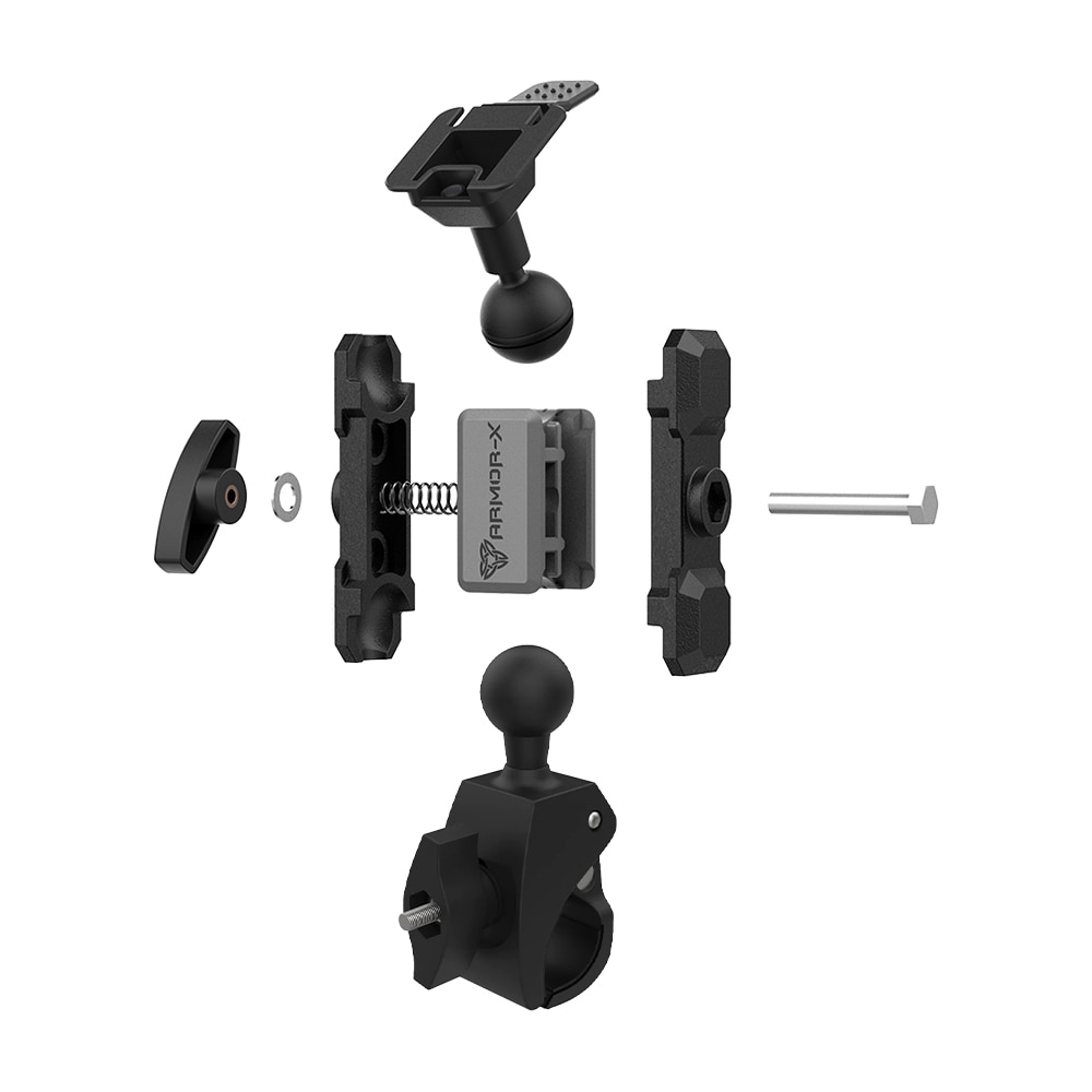 X-P7T Tablet Quick Release Bar Mount svart