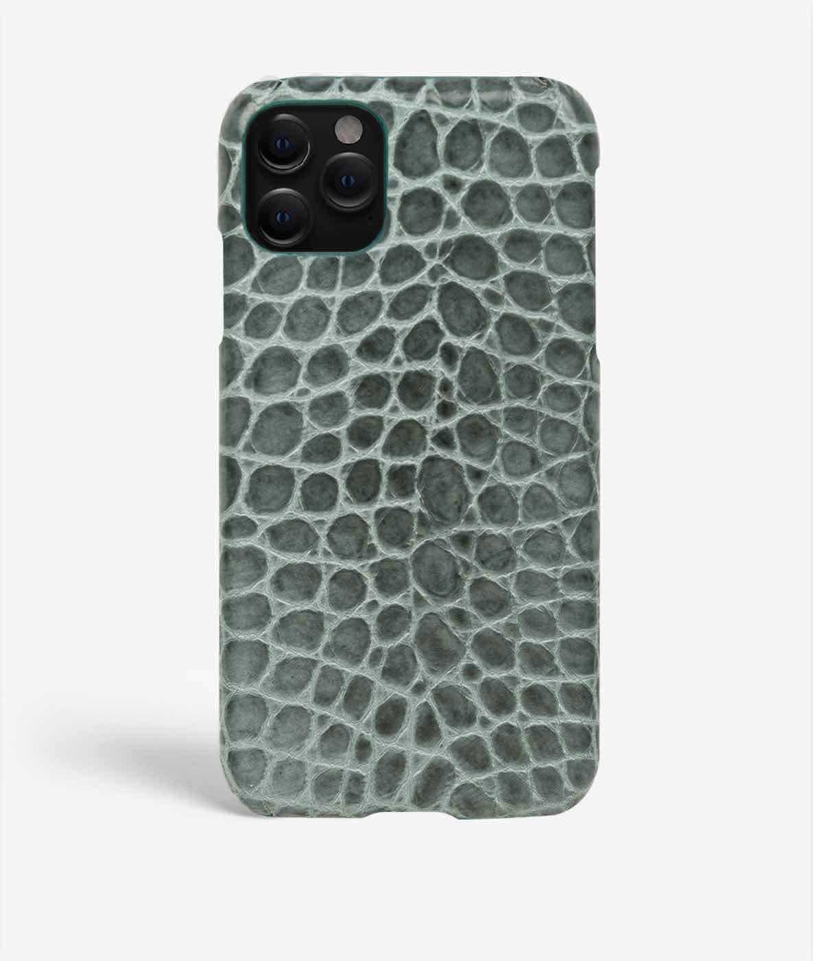 Deksel iPhone 11 Pro Small Croco Teal