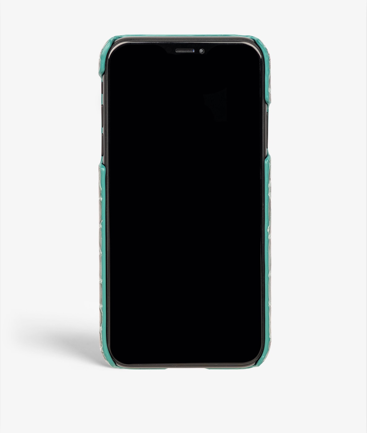 Deksel iPhone 11 Pro Small Croco Teal