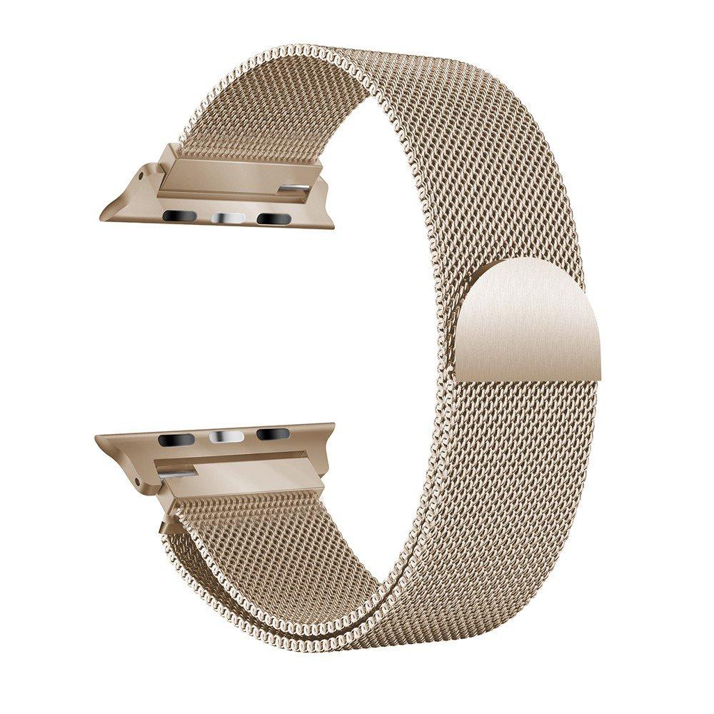 Apple Watch 41mm Series 8 Reim Milanese Loop champagnegull