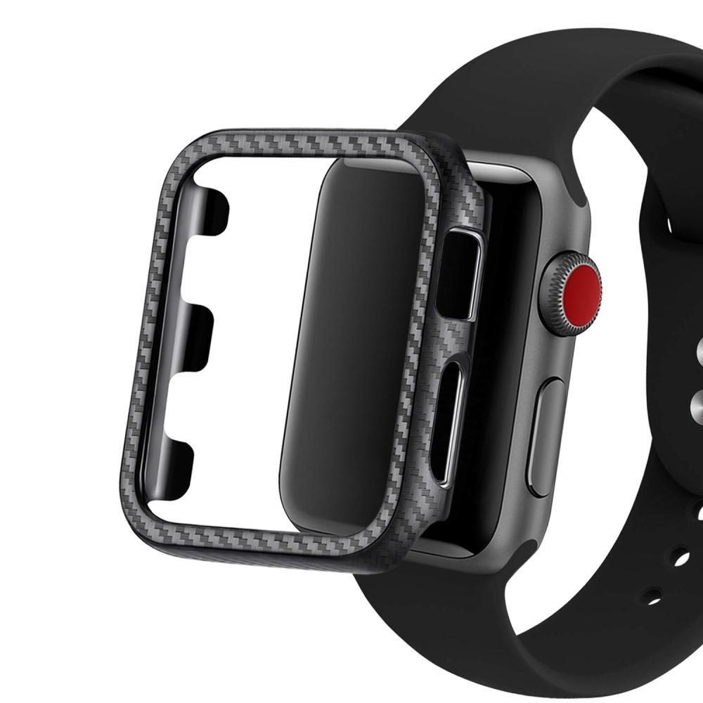Carbon Case Apple Watch SE 44mm svart