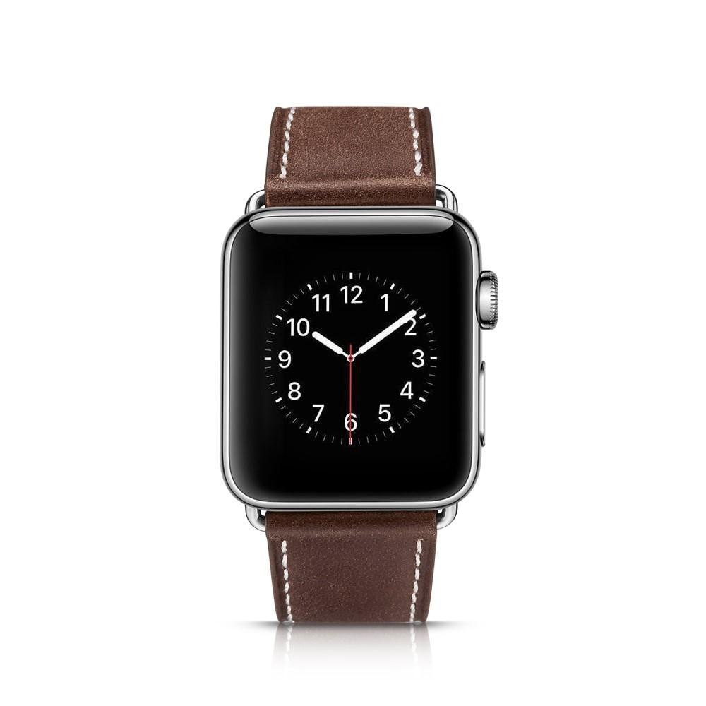 Apple Watch 45mm Series 7 Reim Lær brun