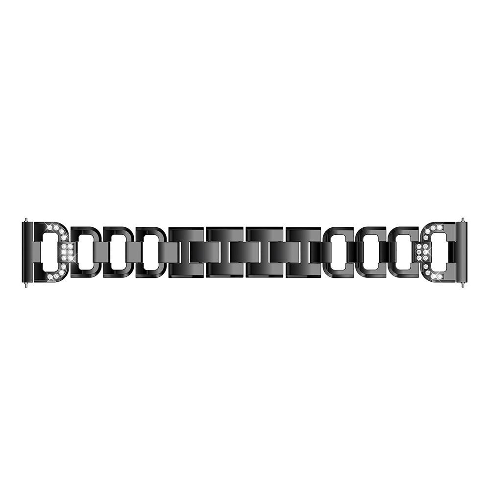 Rhinestone Bracelet Garmin Venu Sq/Sq 2 Black