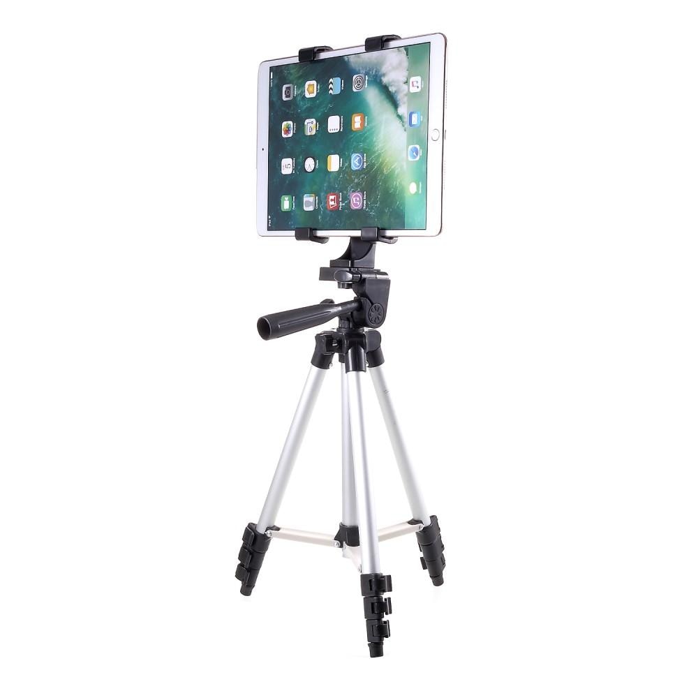 Premium stativ tripod for surfebrett/iPad sølv