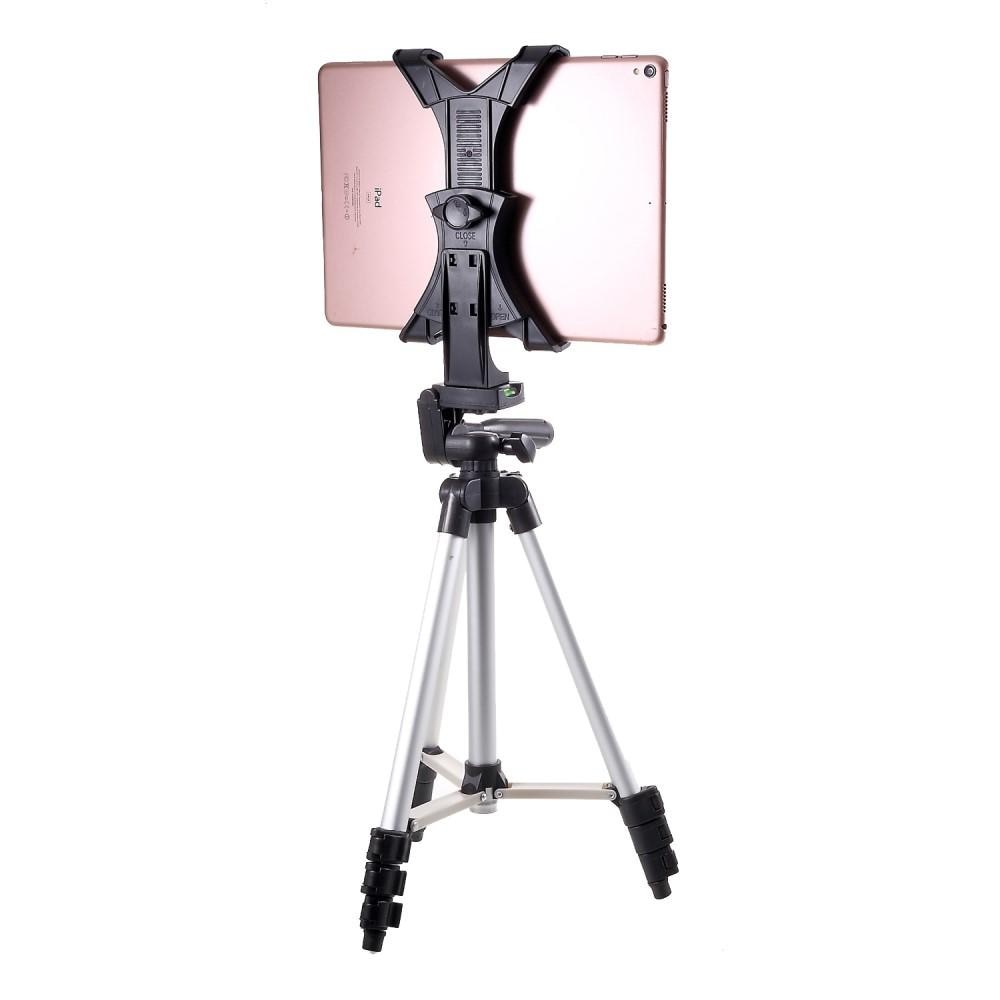 Premium stativ tripod for surfebrett/iPad sølv