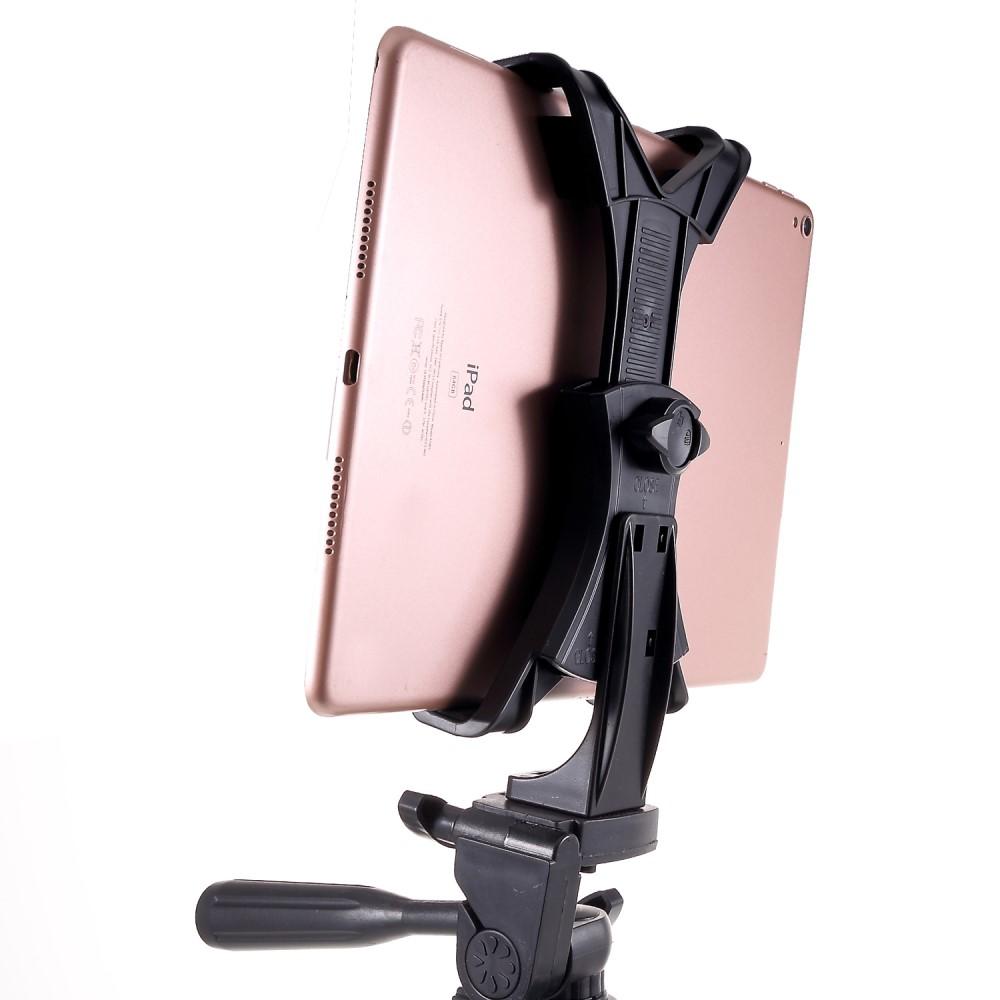 Premium stativ tripod for surfebrett/iPad sølv