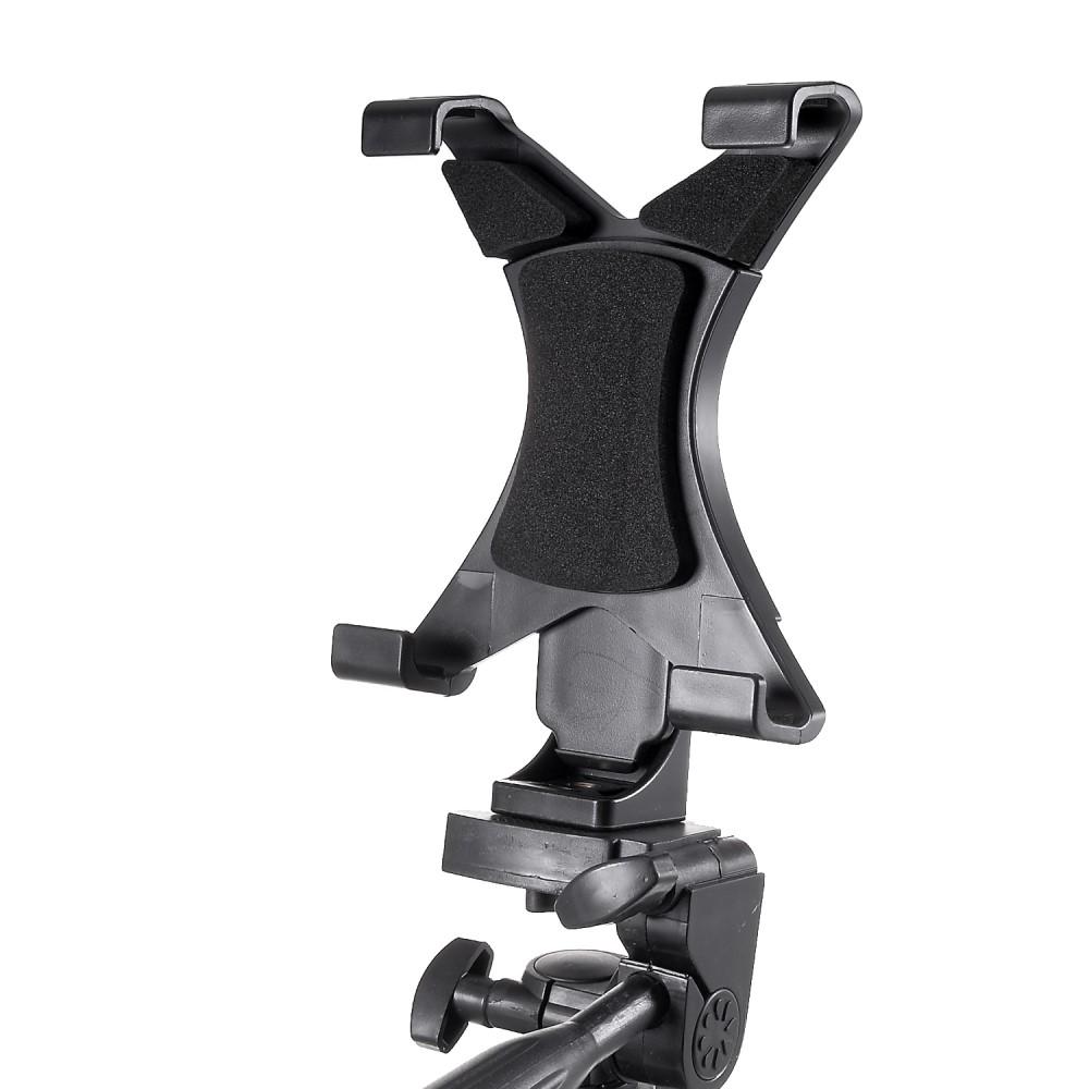 Premium stativ tripod for surfebrett/iPad sølv